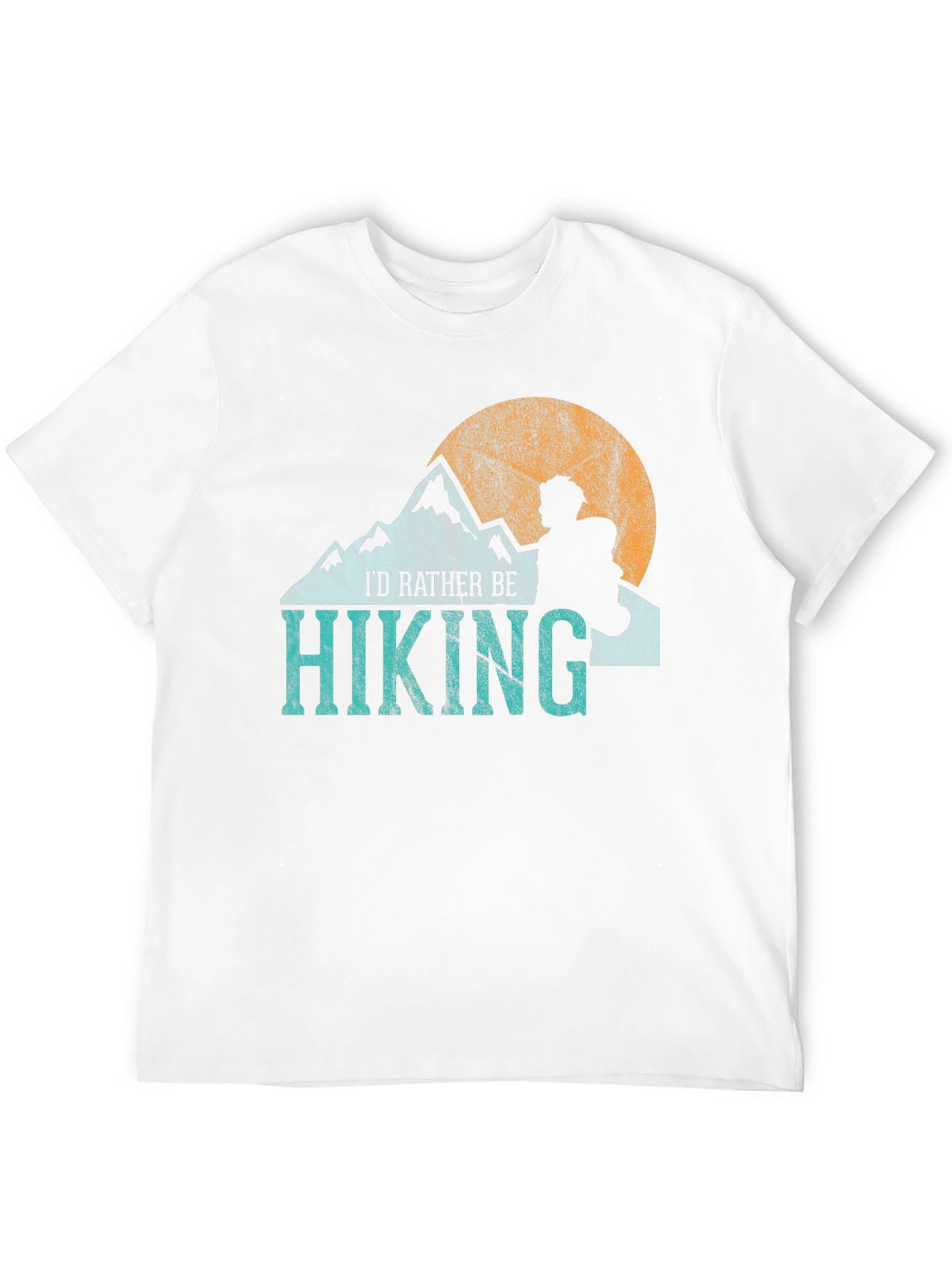 Hiking Graphic Tee - Id Rather Be Hiking