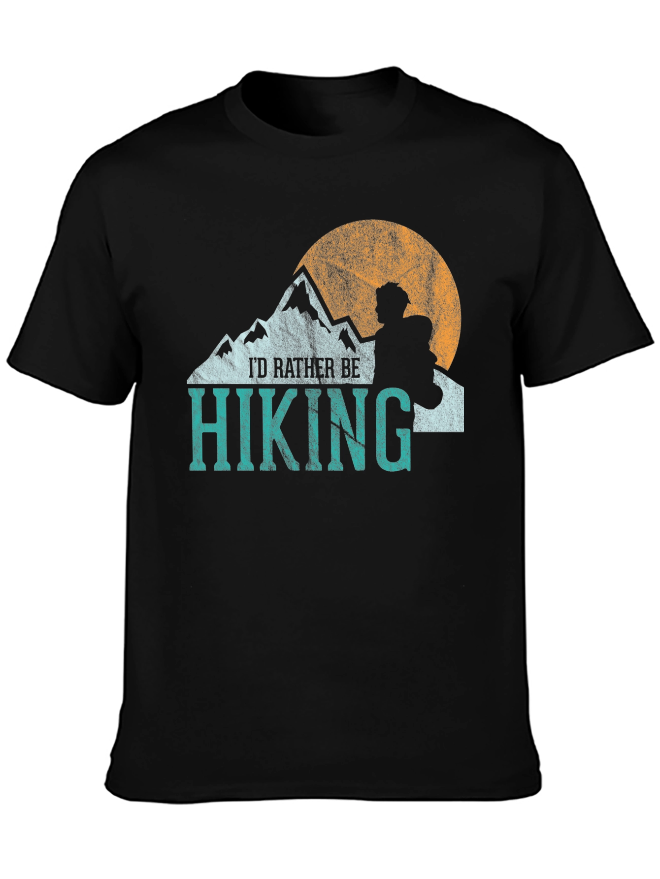 Hiking Graphic Tee - Id Rather Be Hiking