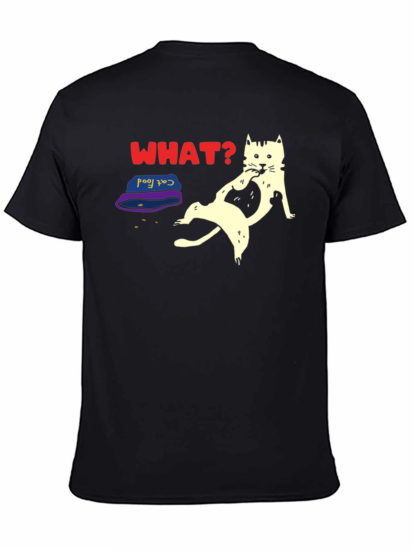 Funny Cat What? T-Shirt