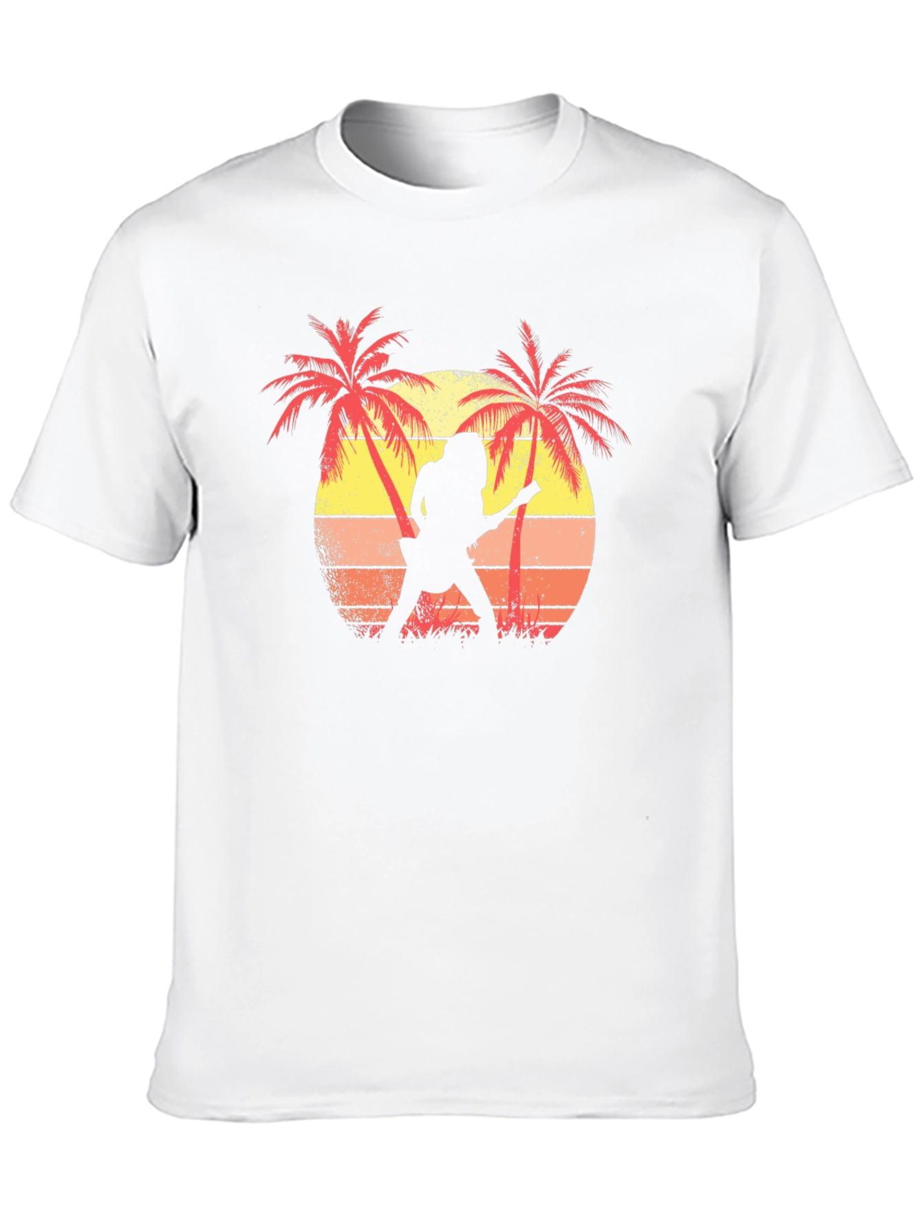Sunset Guitarist Graphic T-Shirt