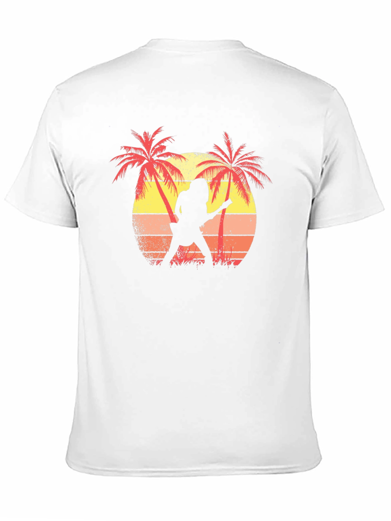 Sunset Guitarist Graphic T-Shirt