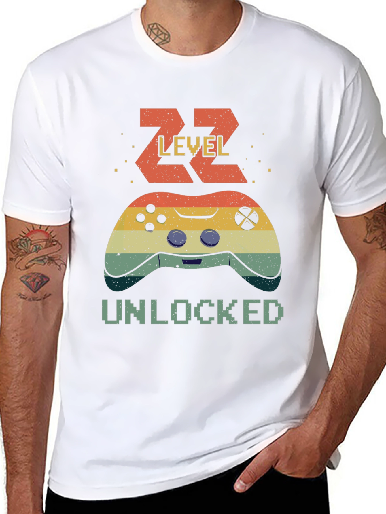 Level 22 Unlocked Gamer T-Shirt