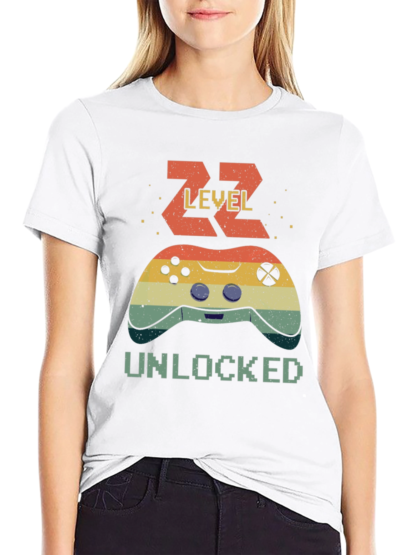 Level 22 Unlocked Gamer T-Shirt
