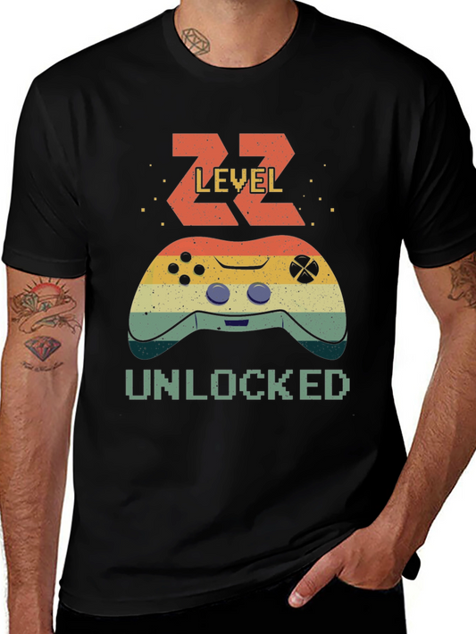 Level 22 Unlocked Gamer T-Shirt