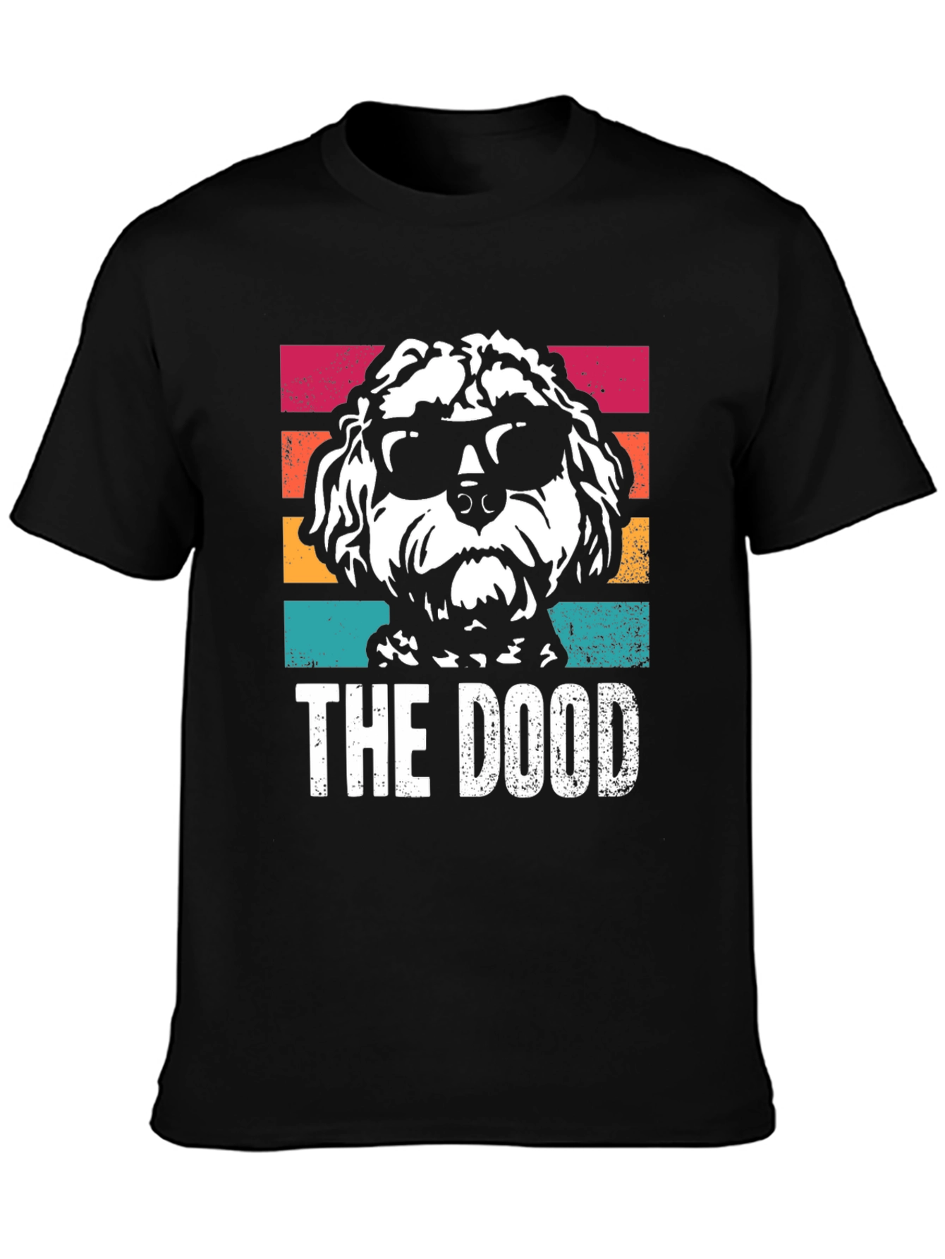 Cool Dood T-Shirt: Dog in Shades Graphic Tee