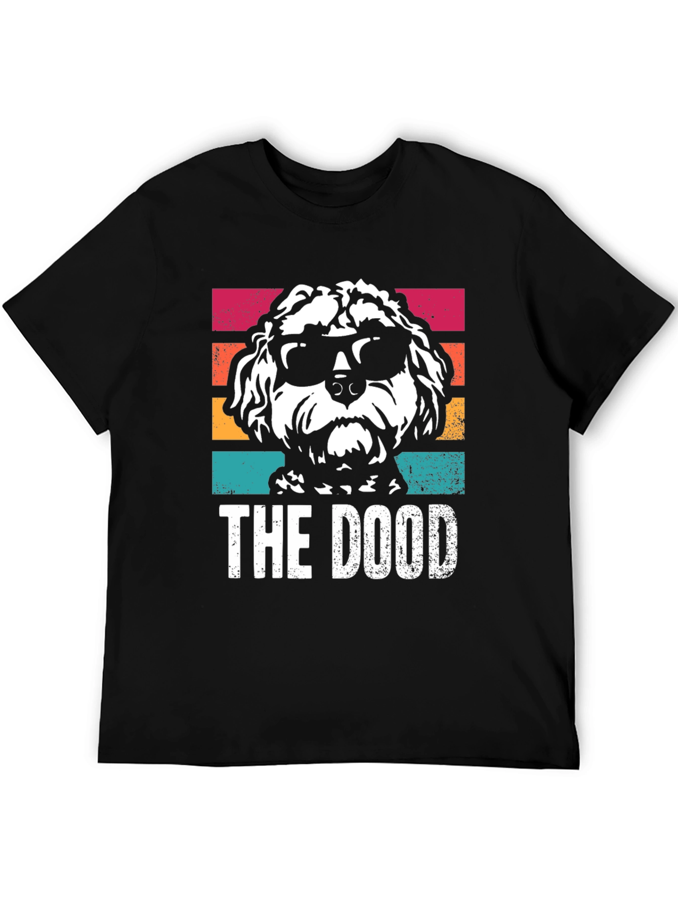 Cool Dood T-Shirt: Dog in Shades Graphic Tee