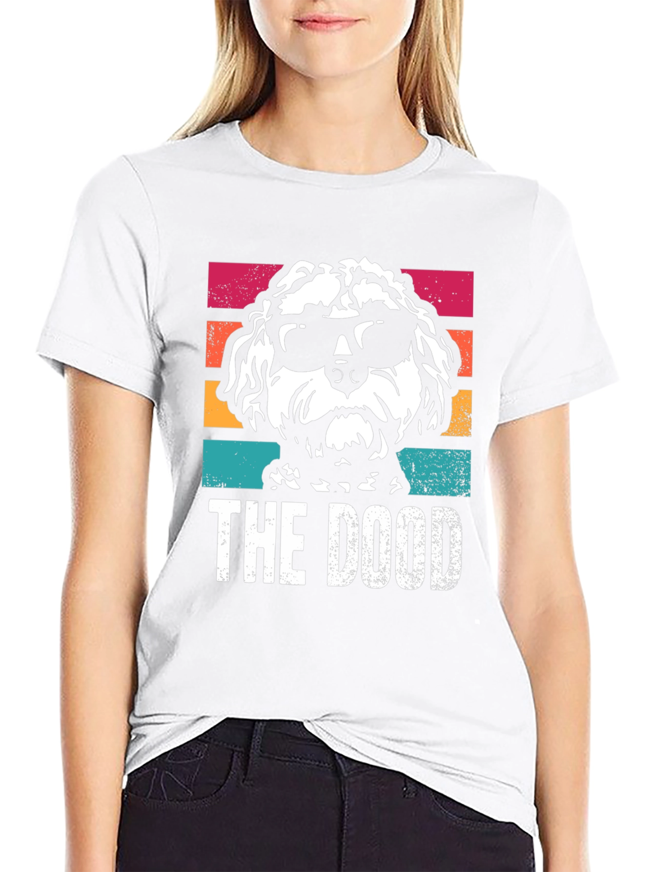 Cool Dood T-Shirt: Dog in Shades Graphic Tee