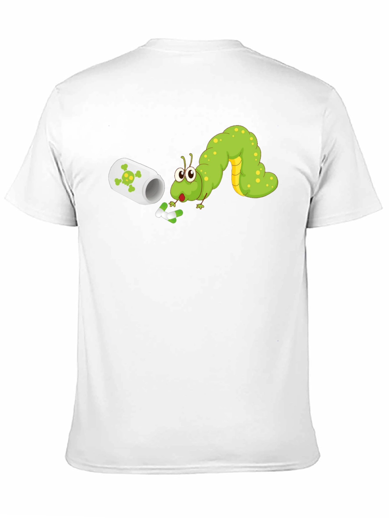 Caterpillar Pill Humor T-Shirt