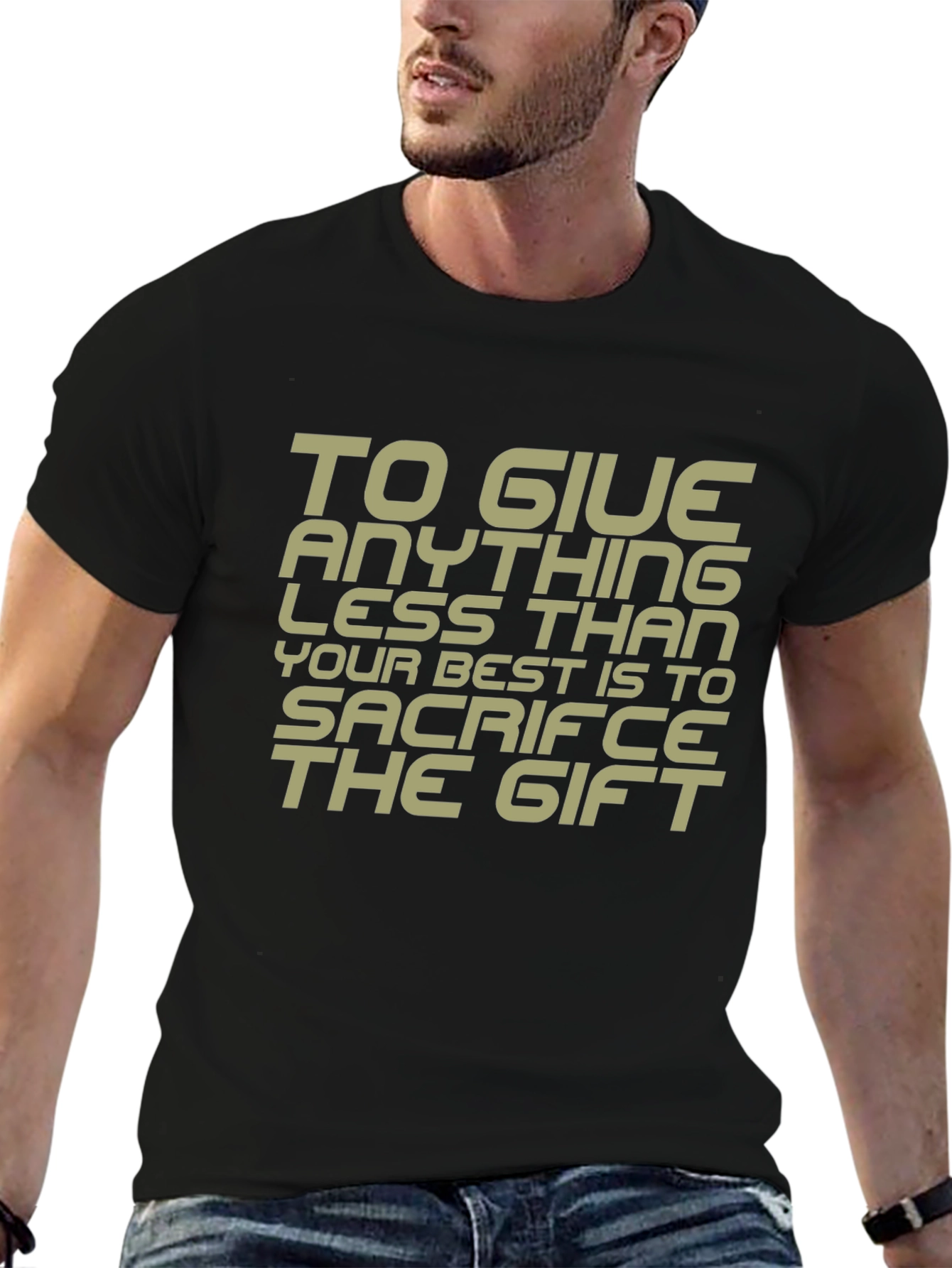 Inspirational Quote Graphic Tee