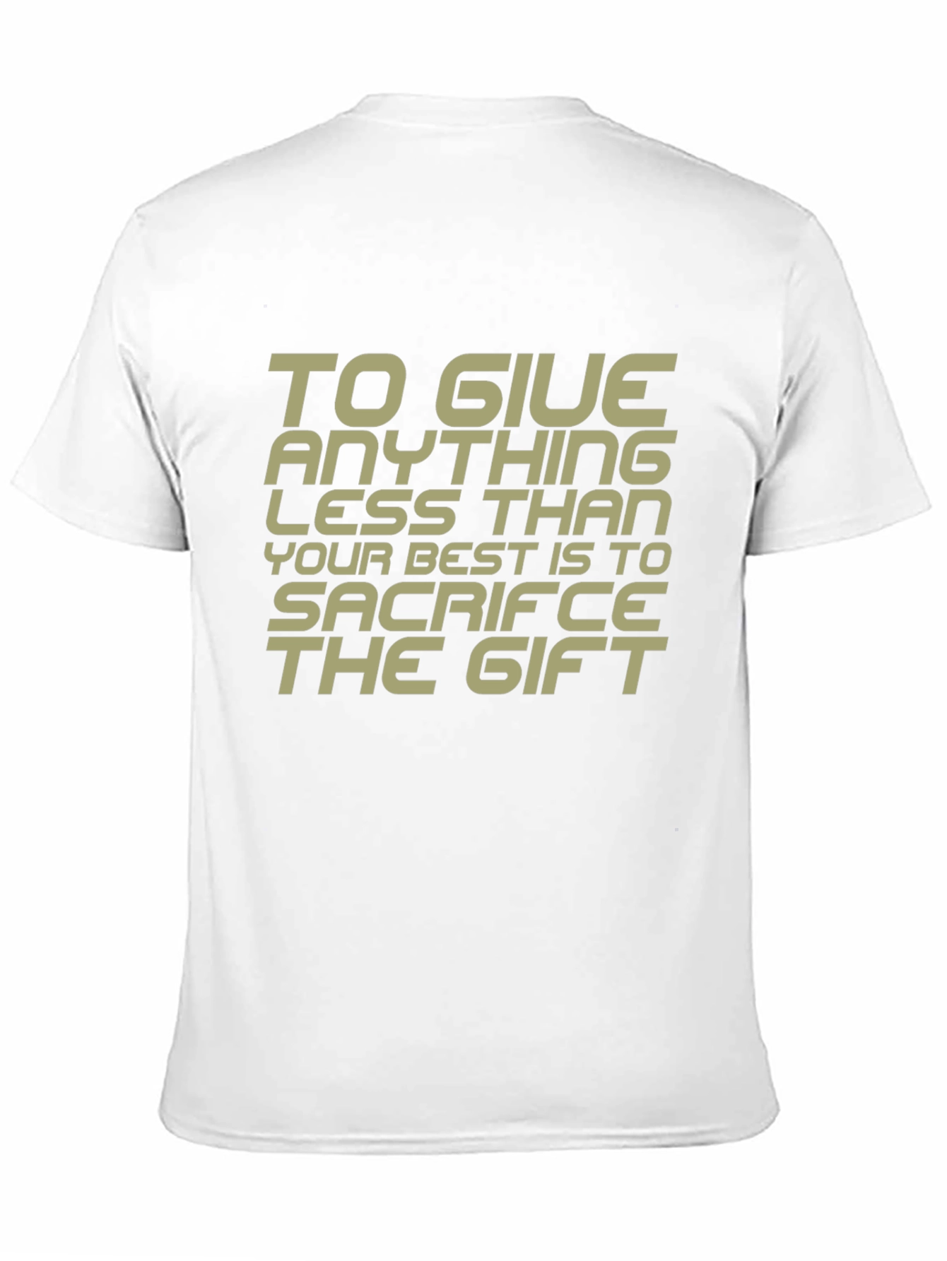 Inspirational Quote Graphic Tee