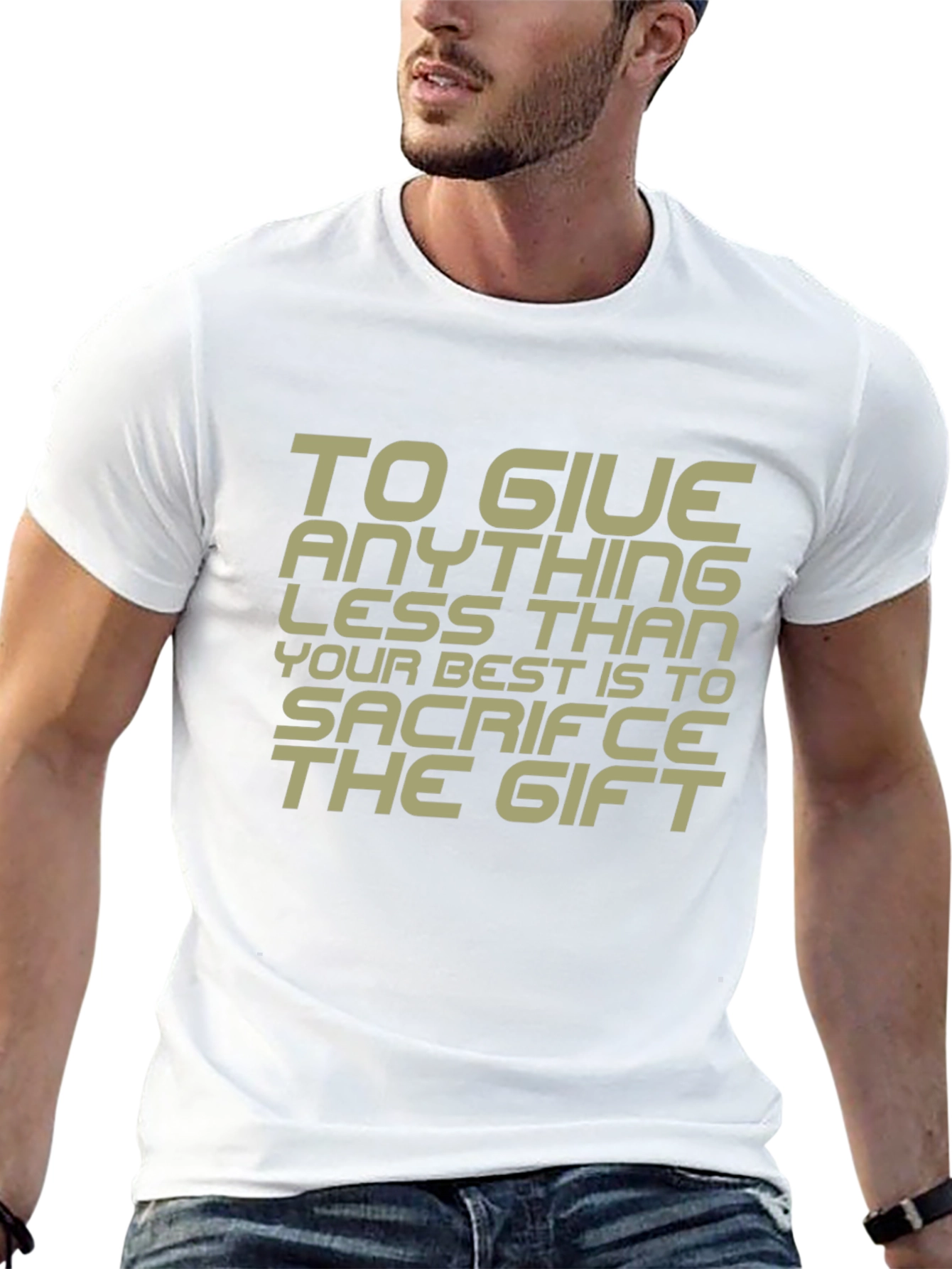 Inspirational Quote Graphic Tee