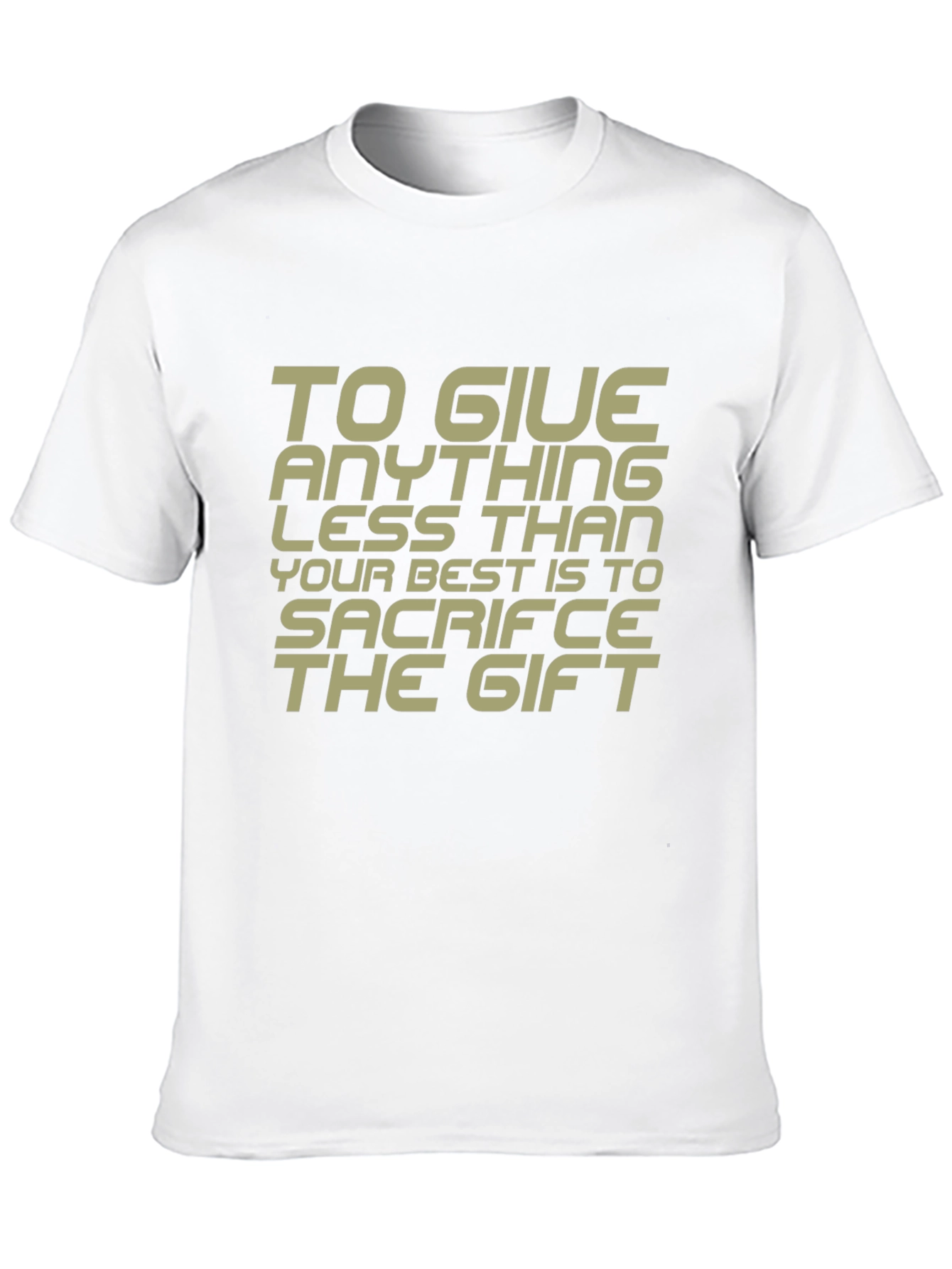 Inspirational Quote Graphic Tee
