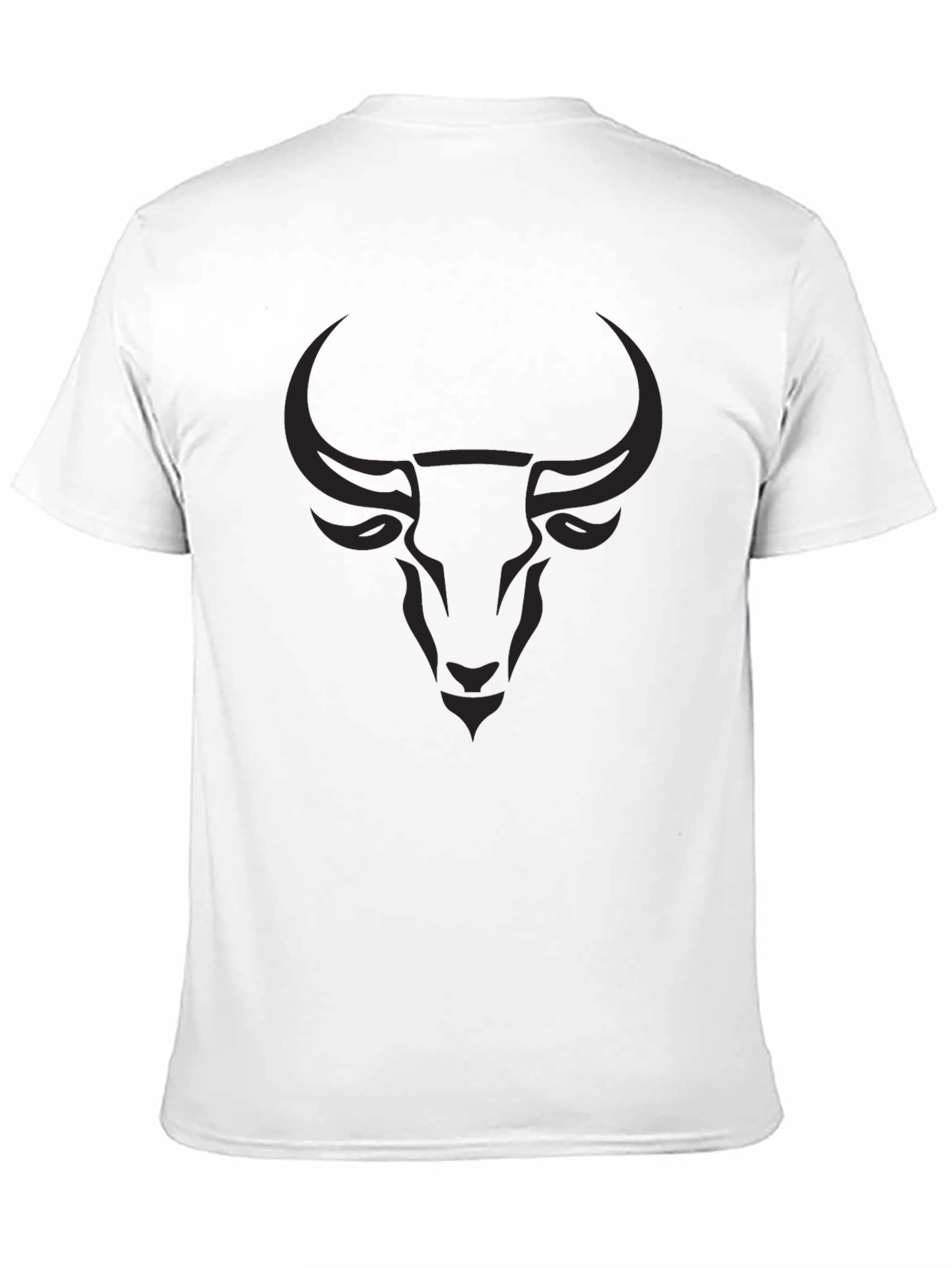 Black Bull Graphic Tee - Mens Soft Cotton T-Shirt