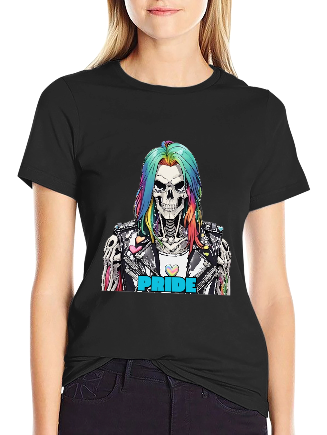 Pride Skeleton T-Shirt - Rainbow Pride LGBTQ Apparel