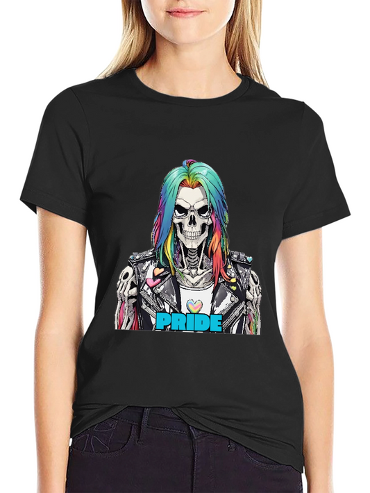 Pride Skeleton T-Shirt - Rainbow Pride LGBTQ Apparel