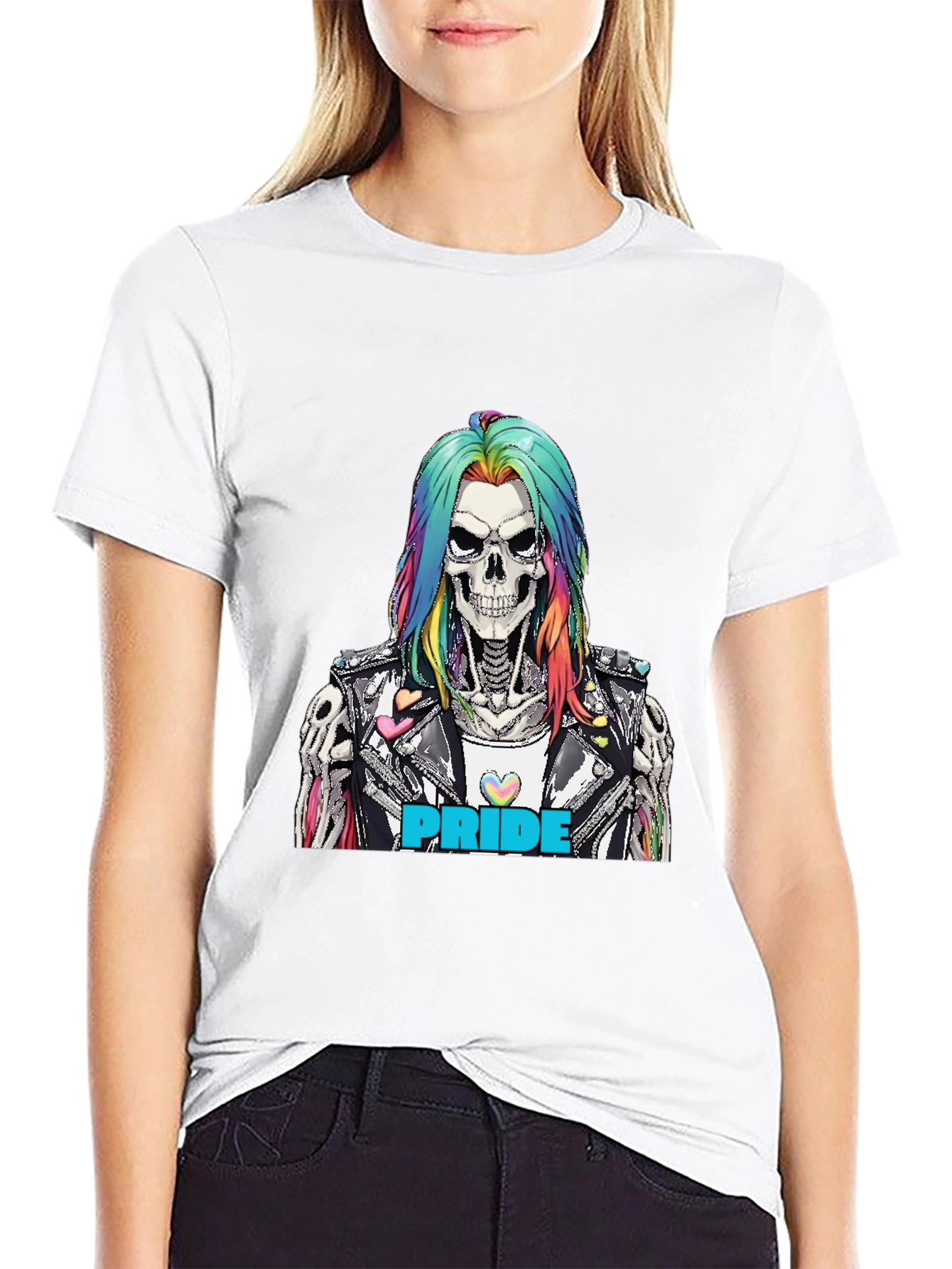 Pride Skeleton T-Shirt - Rainbow Pride LGBTQ Apparel