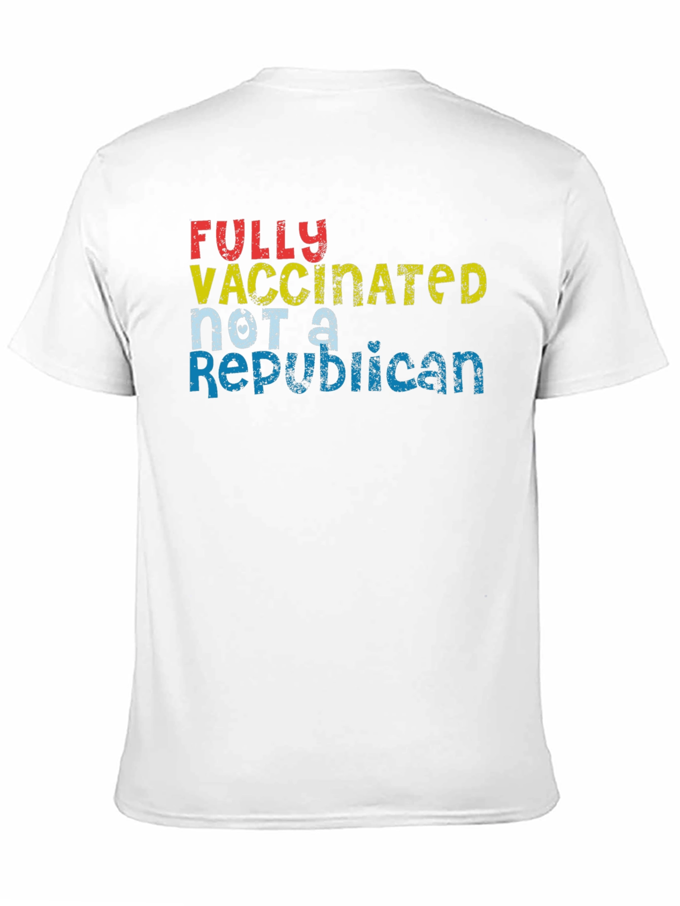 Fully Vaccinated Not A Republican Graphic Tee