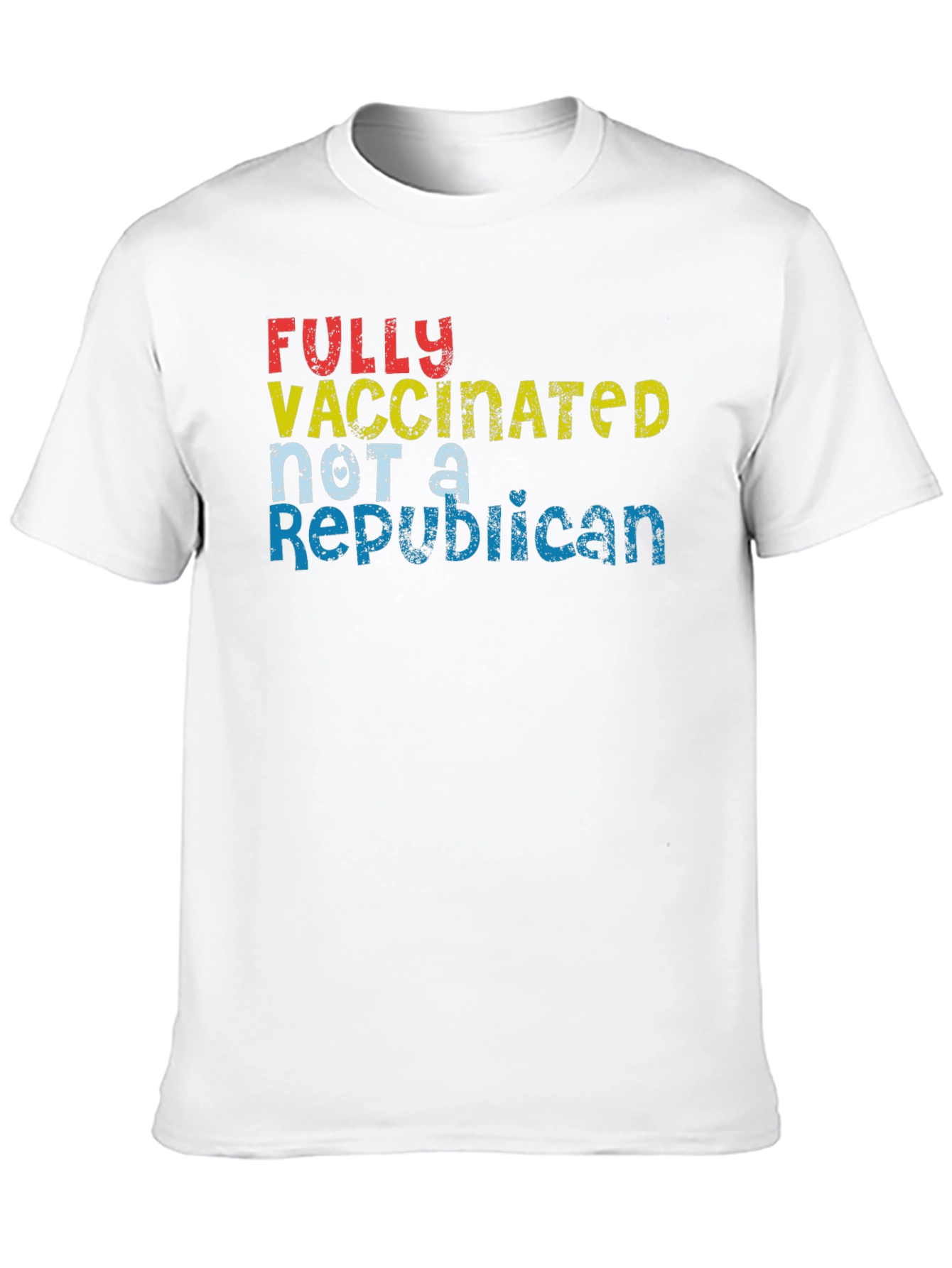 Fully Vaccinated Not A Republican Graphic Tee