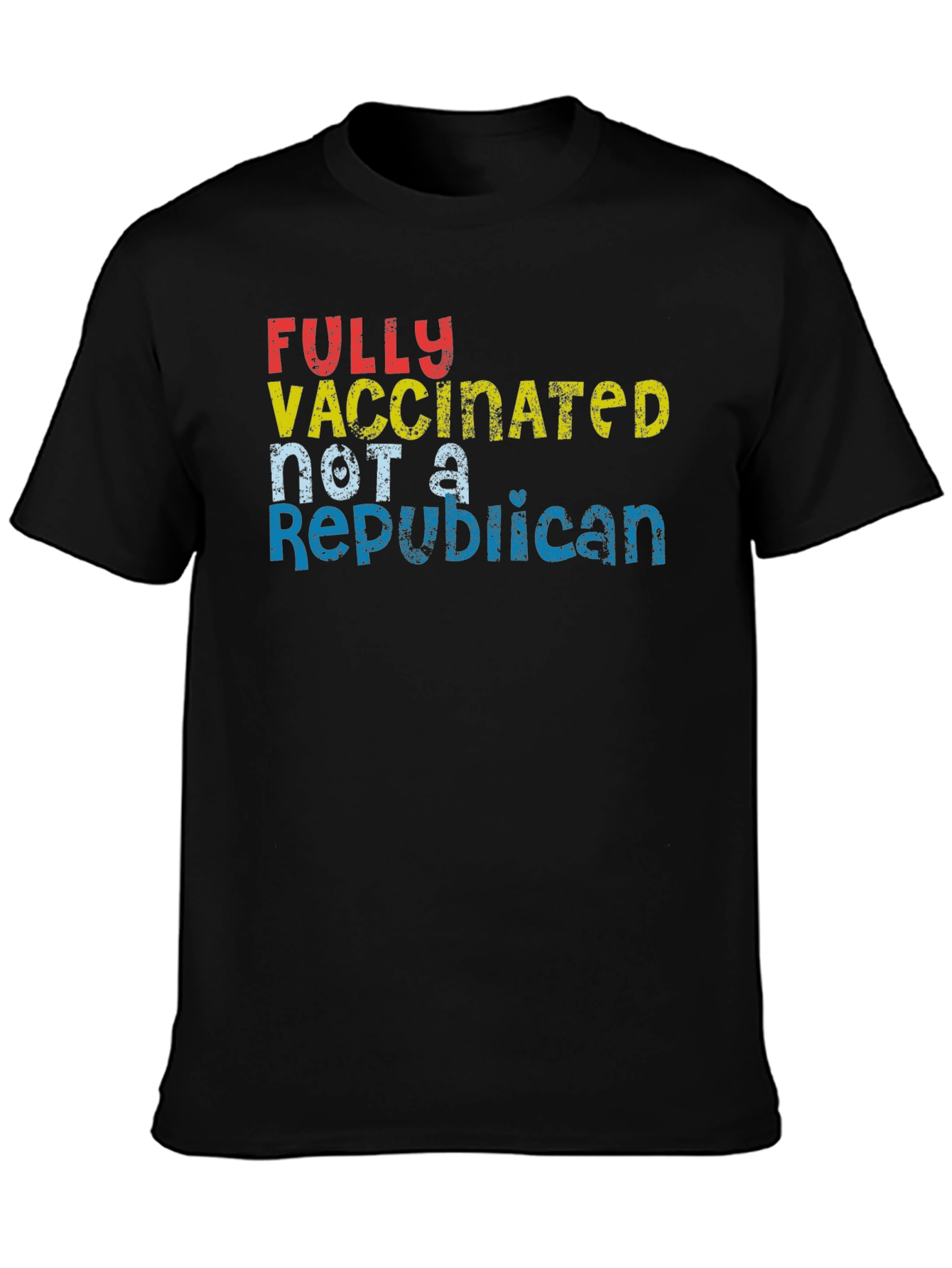 Fully Vaccinated Not A Republican Graphic Tee