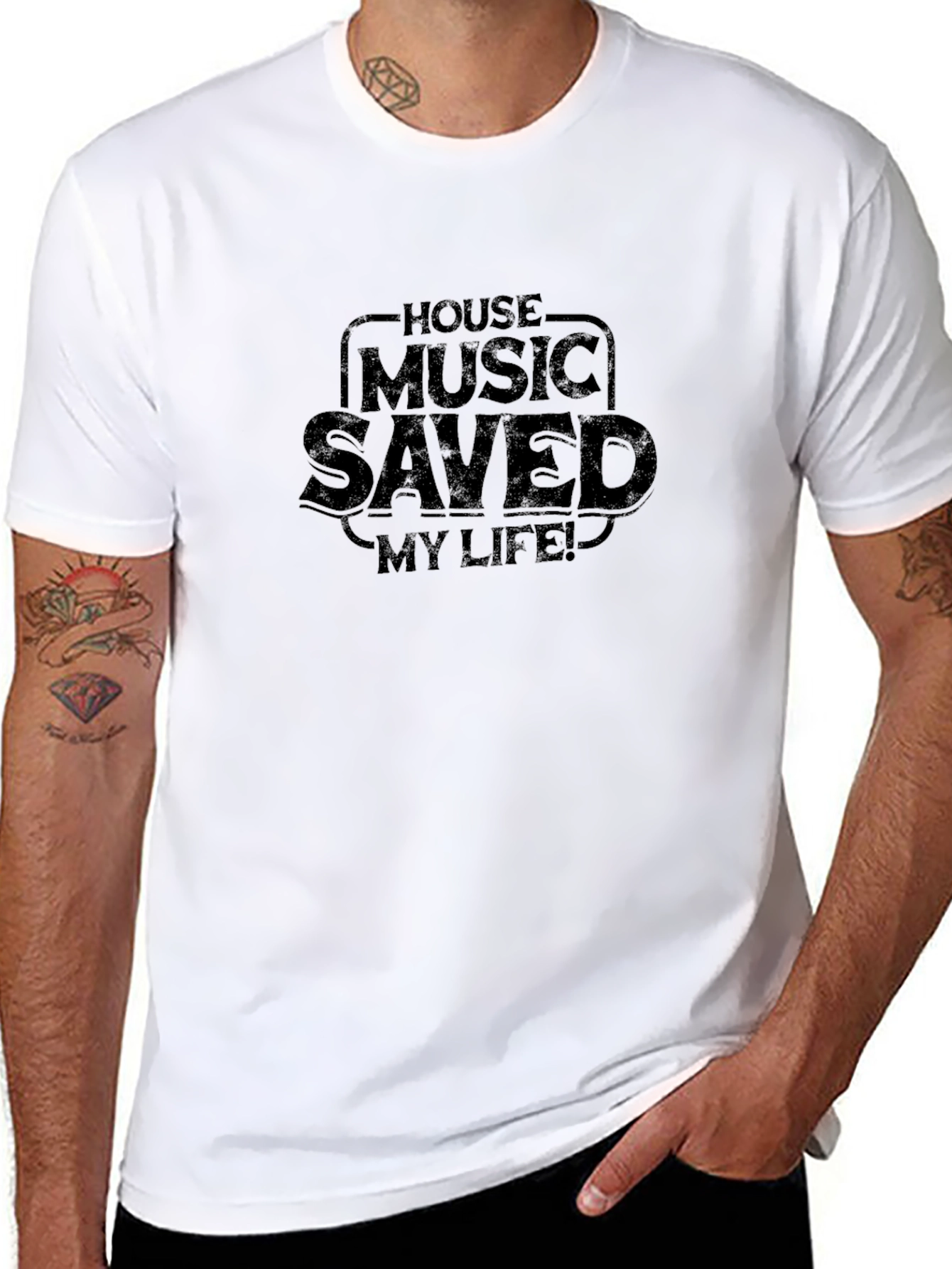 House Music Saved My Life Graphic T-Shirt