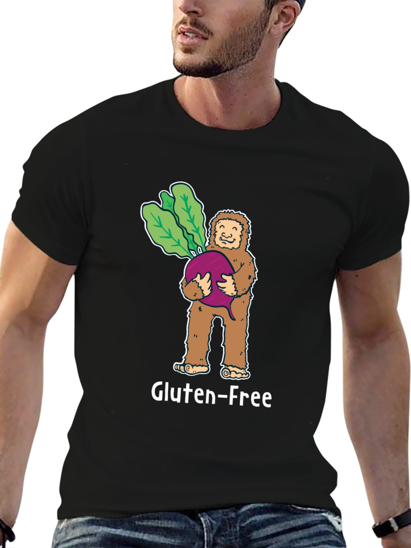 Gluten-Free Bigfoot Beet T-Shirt