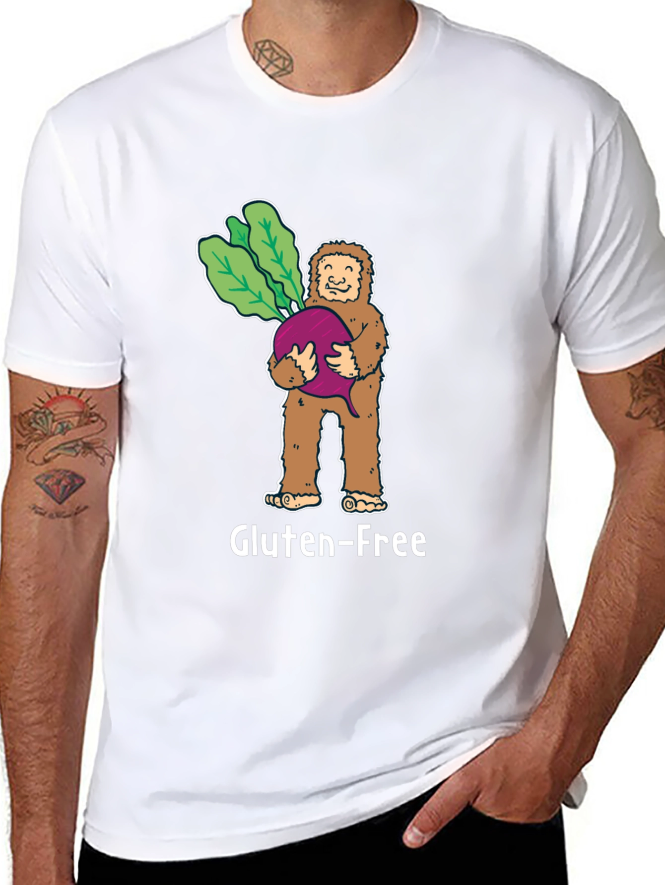 Gluten-Free Bigfoot Beet T-Shirt