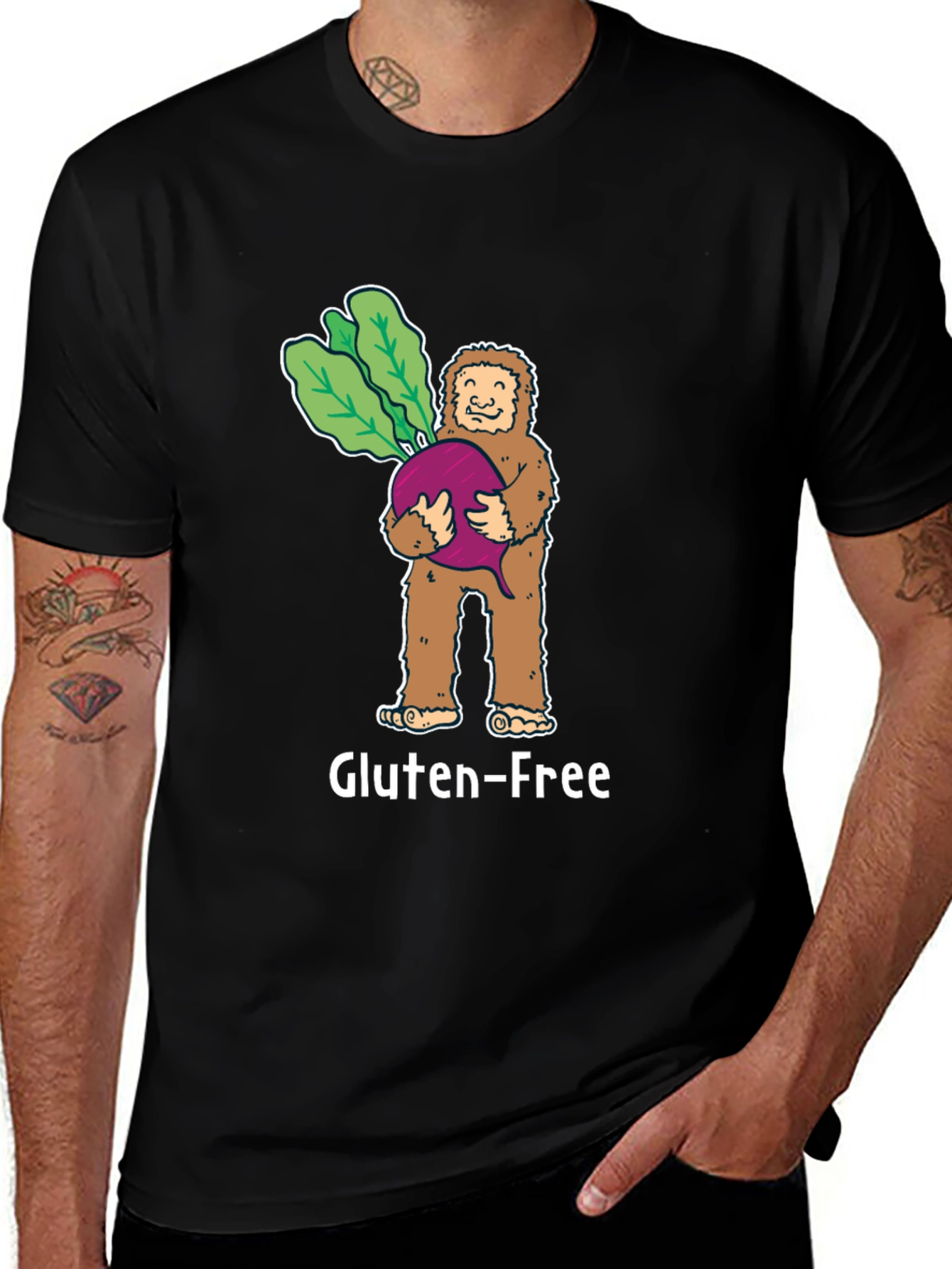 Gluten-Free Bigfoot Beet T-Shirt