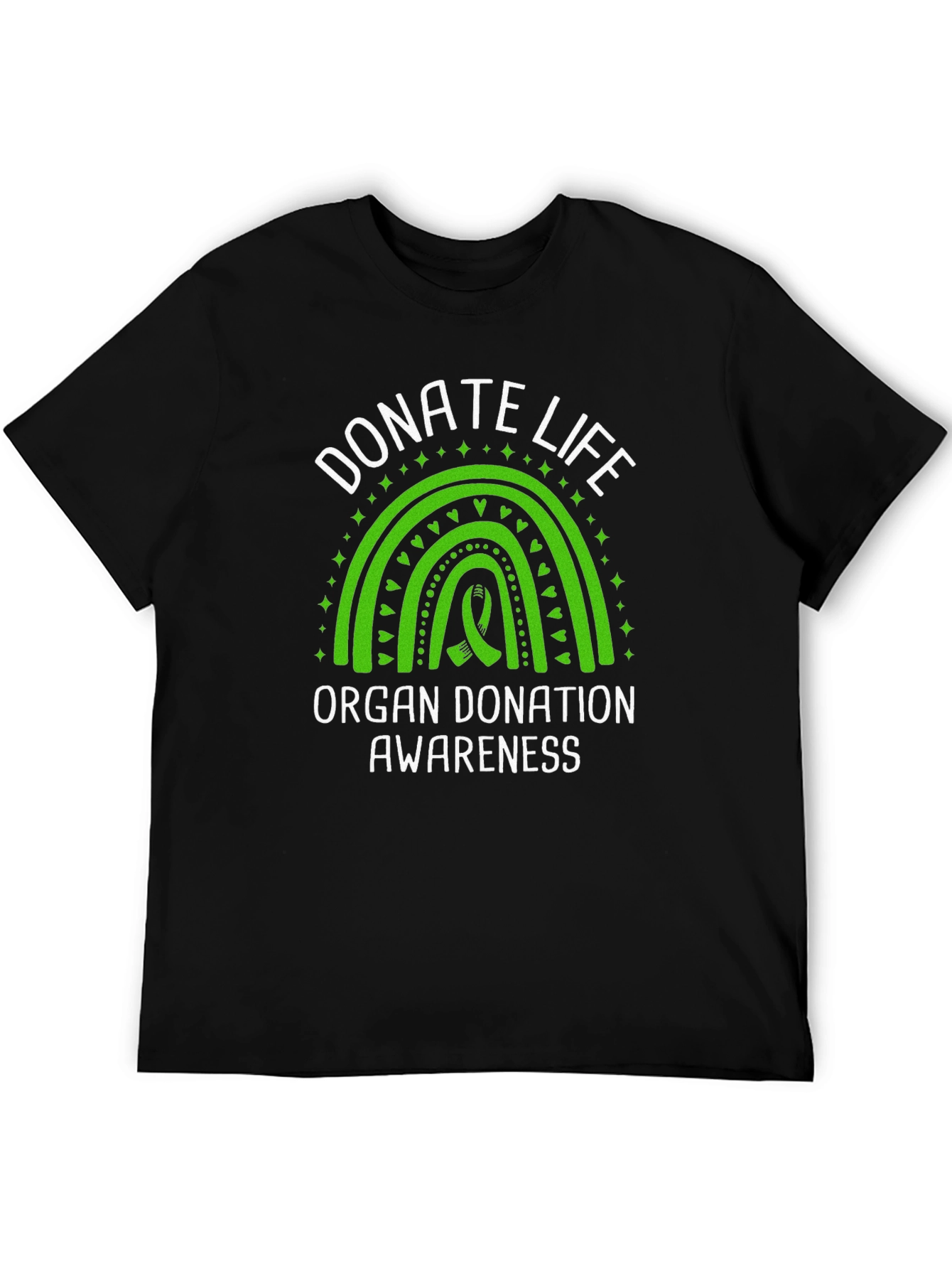 Donate Life Awareness T-Shirt - Organ Donation Ribbon