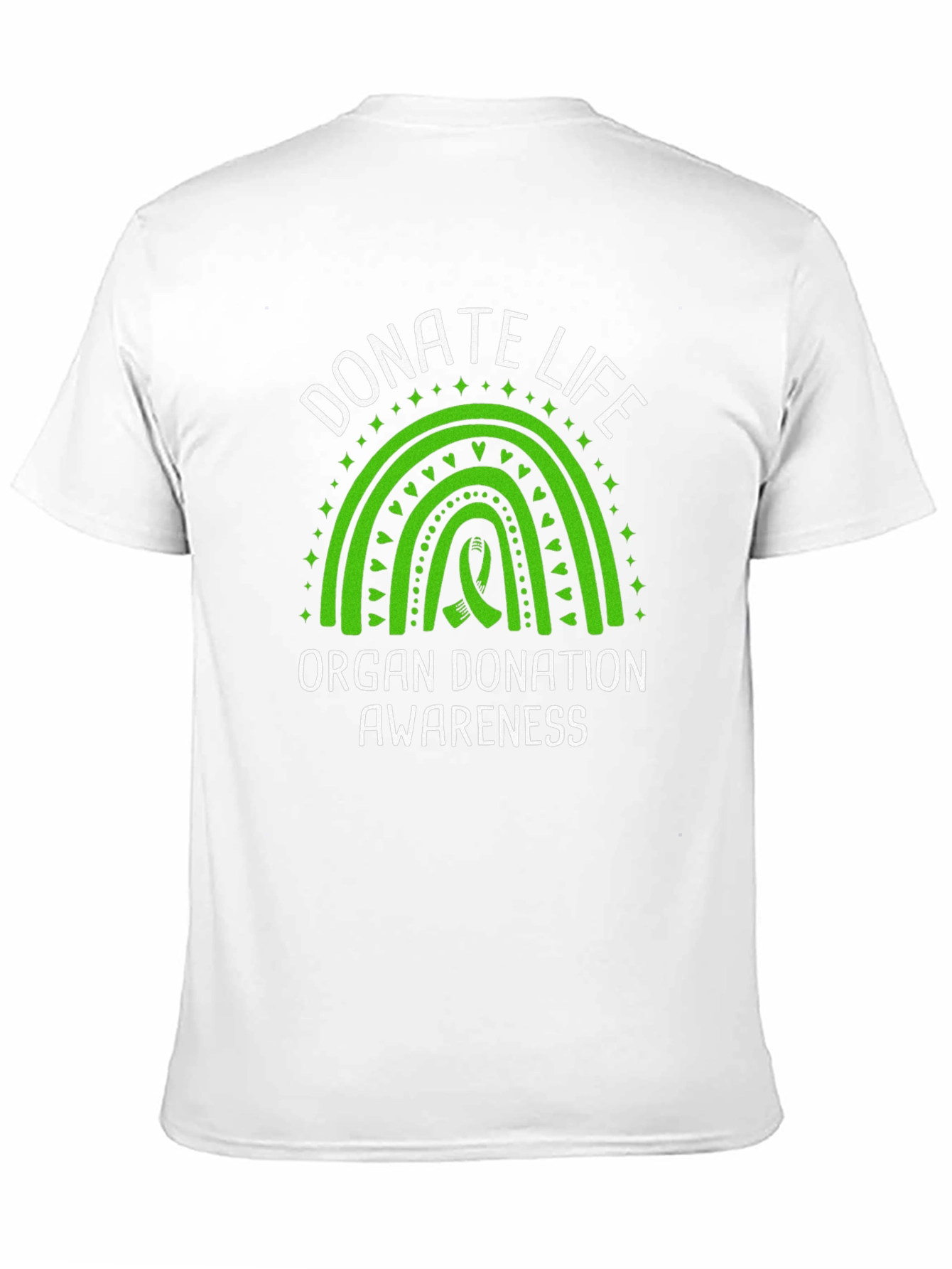 Donate Life Awareness T-Shirt - Organ Donation Ribbon