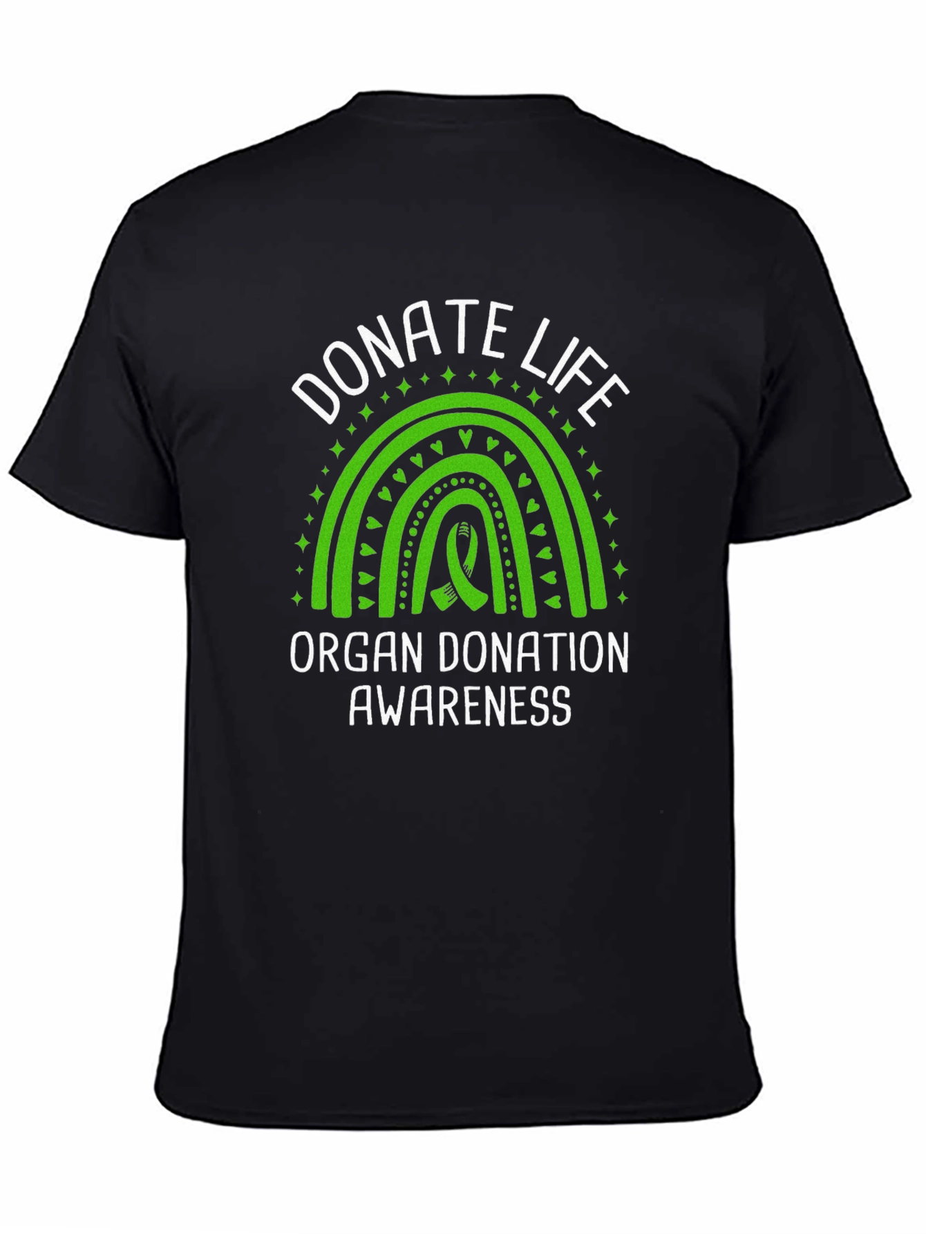 Donate Life Awareness T-Shirt - Organ Donation Ribbon