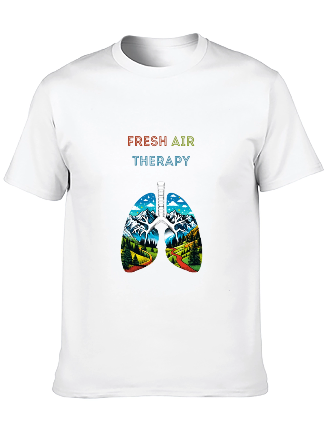 Fresh Air Therapy Graphic Tee