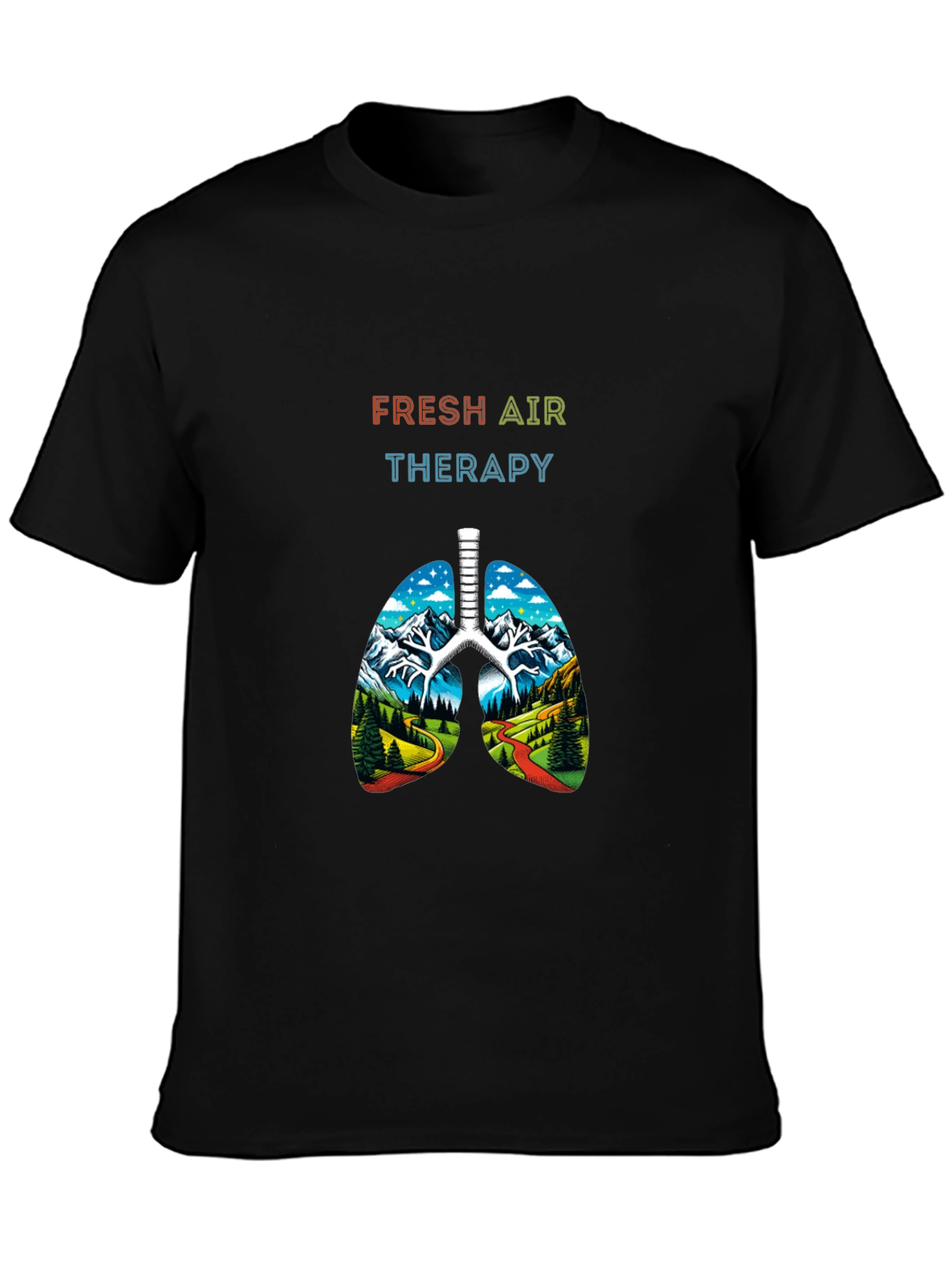 Fresh Air Therapy Graphic Tee