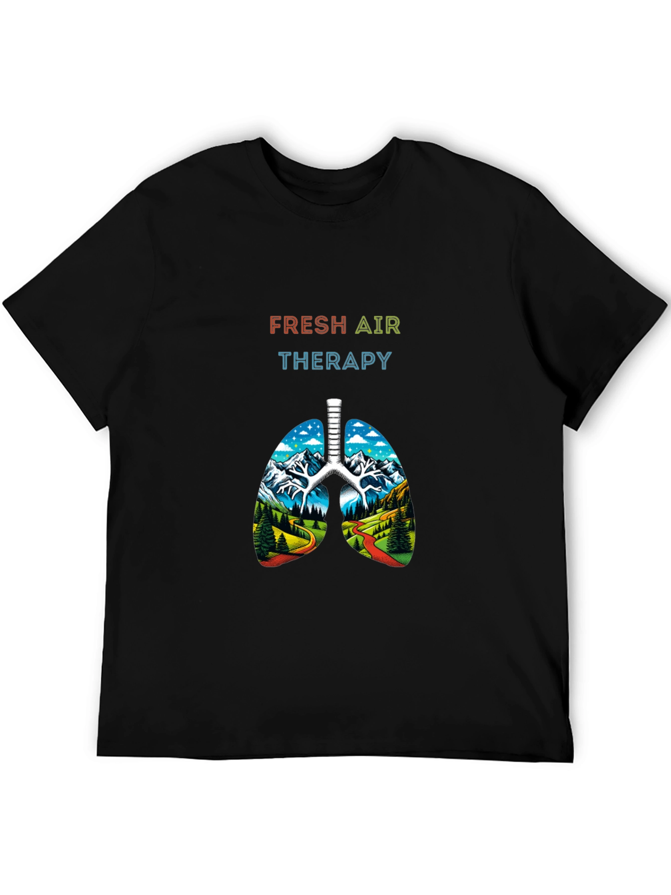 Fresh Air Therapy Graphic Tee