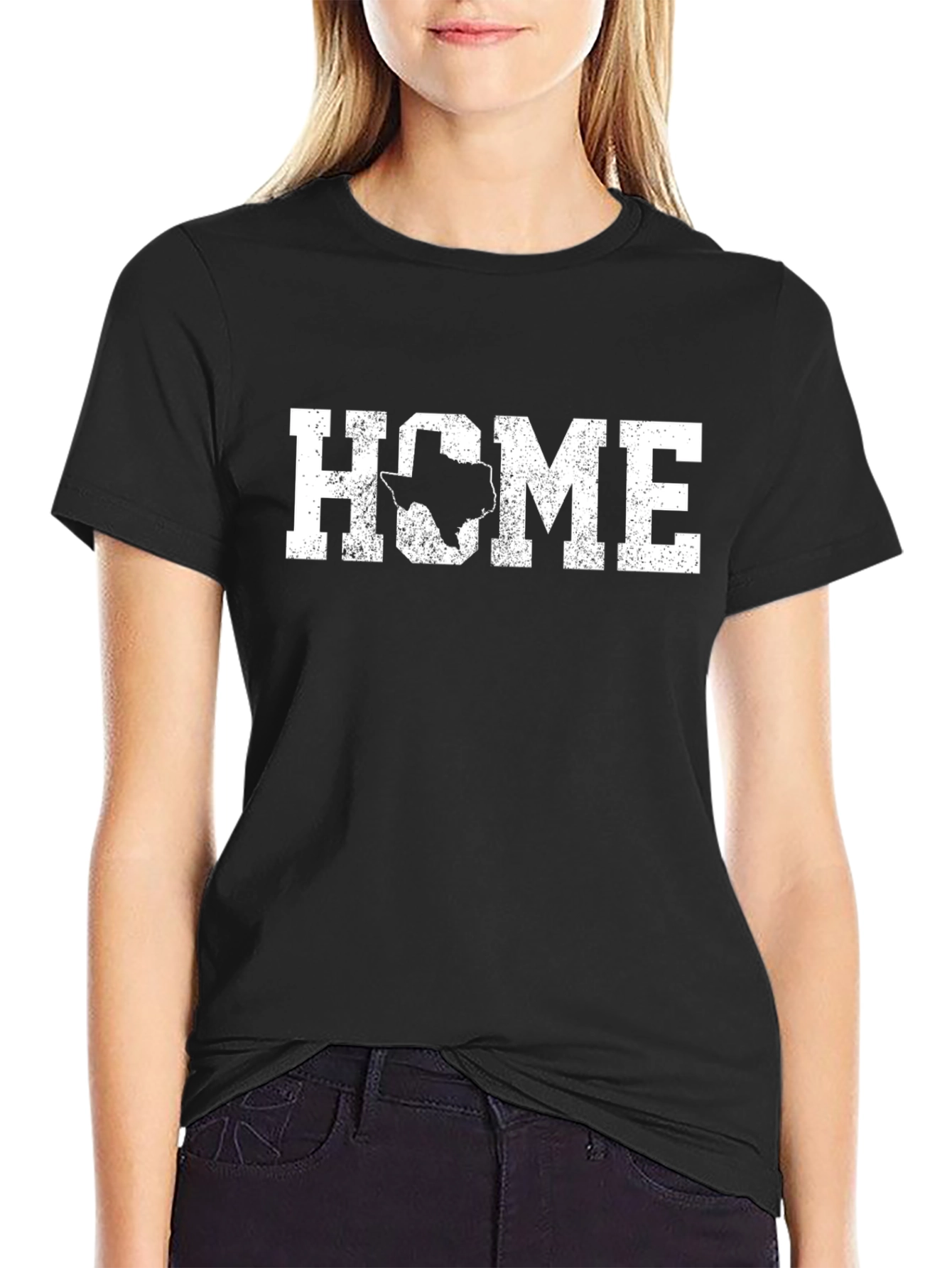 Texas Home State Pride Black T-Shirt