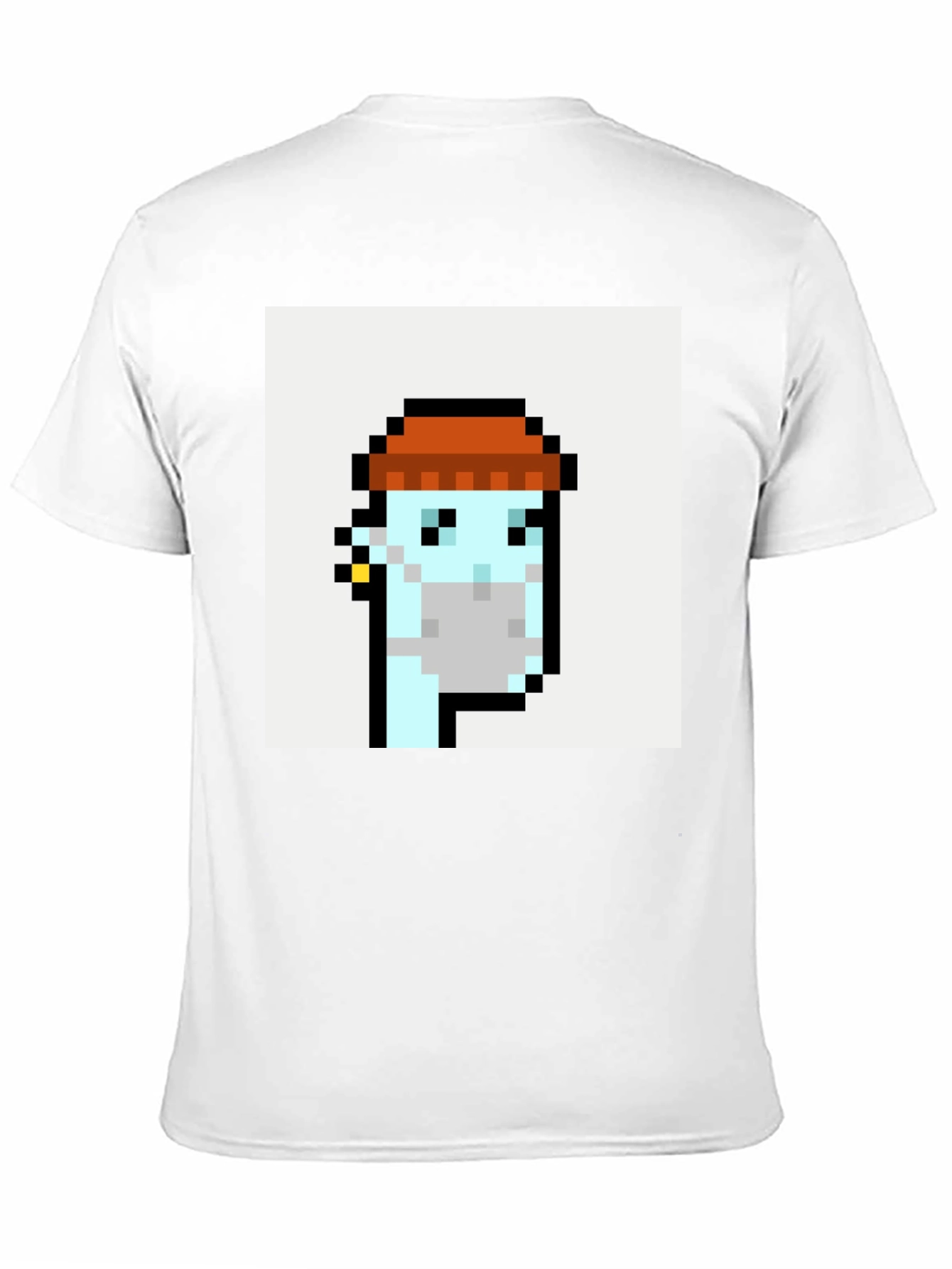 Pixel Art Crypto Punk Black T-Shirt