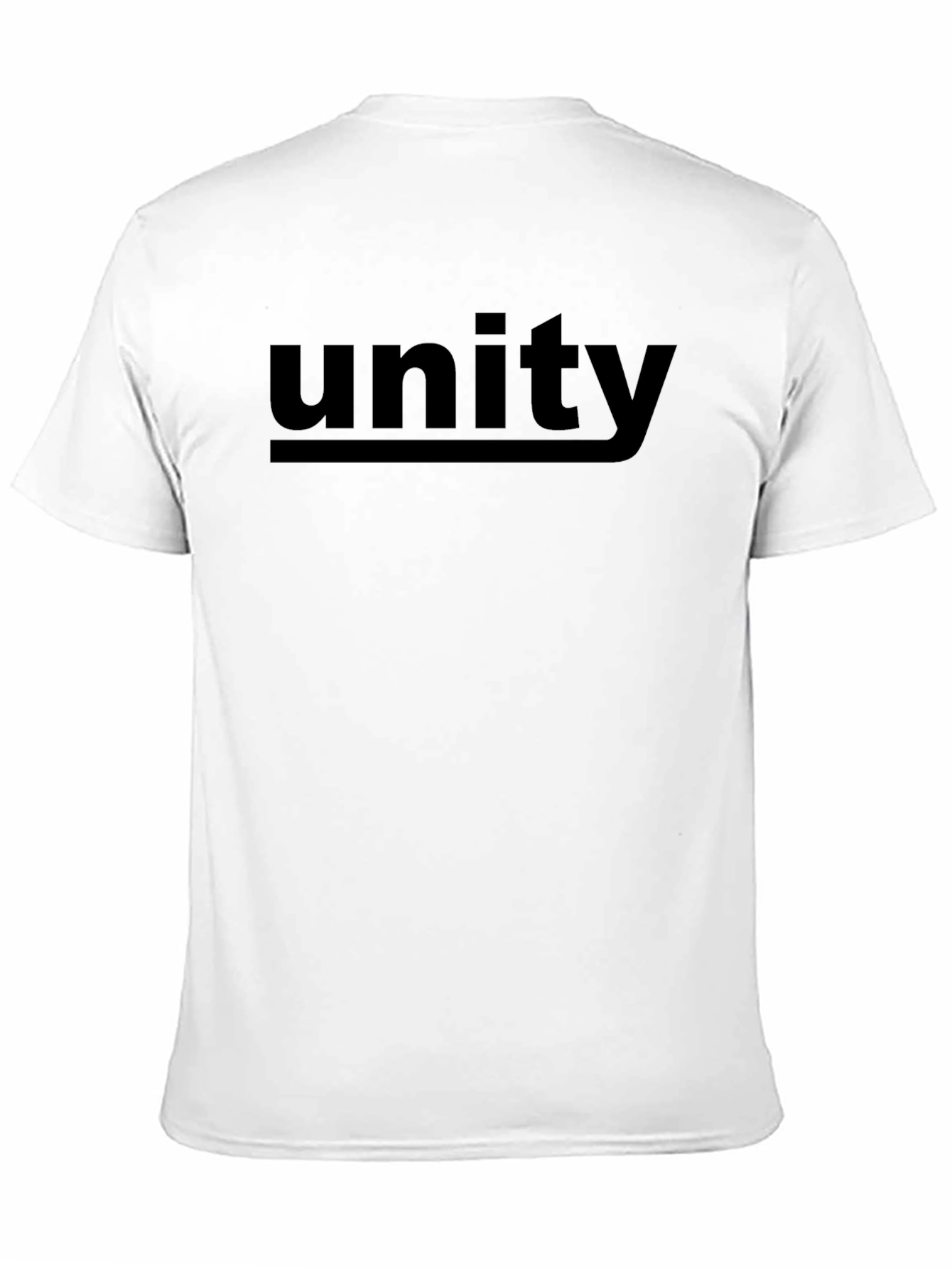 Unity Graphic Print Black T-Shirt