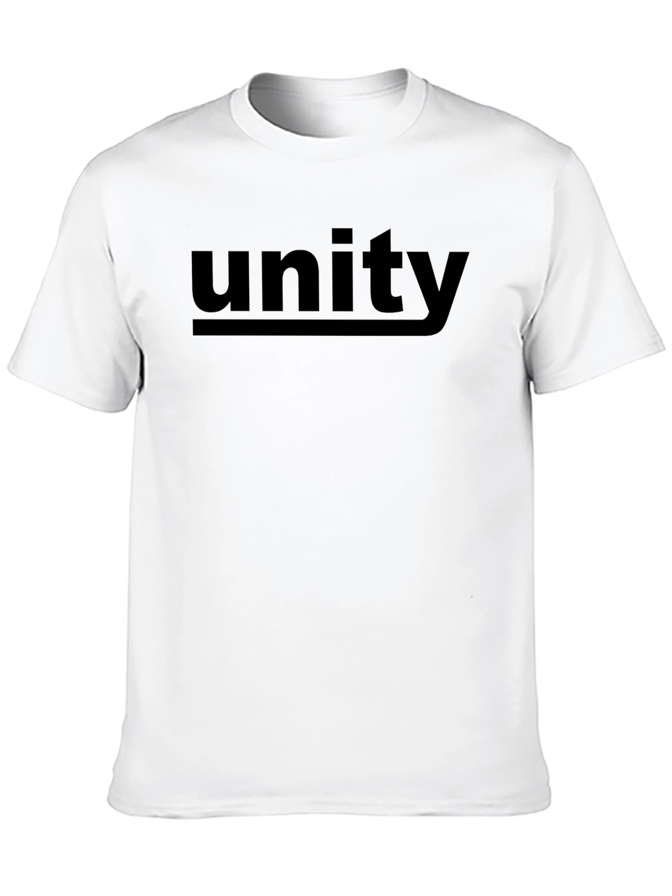 Unity Graphic Print Black T-Shirt