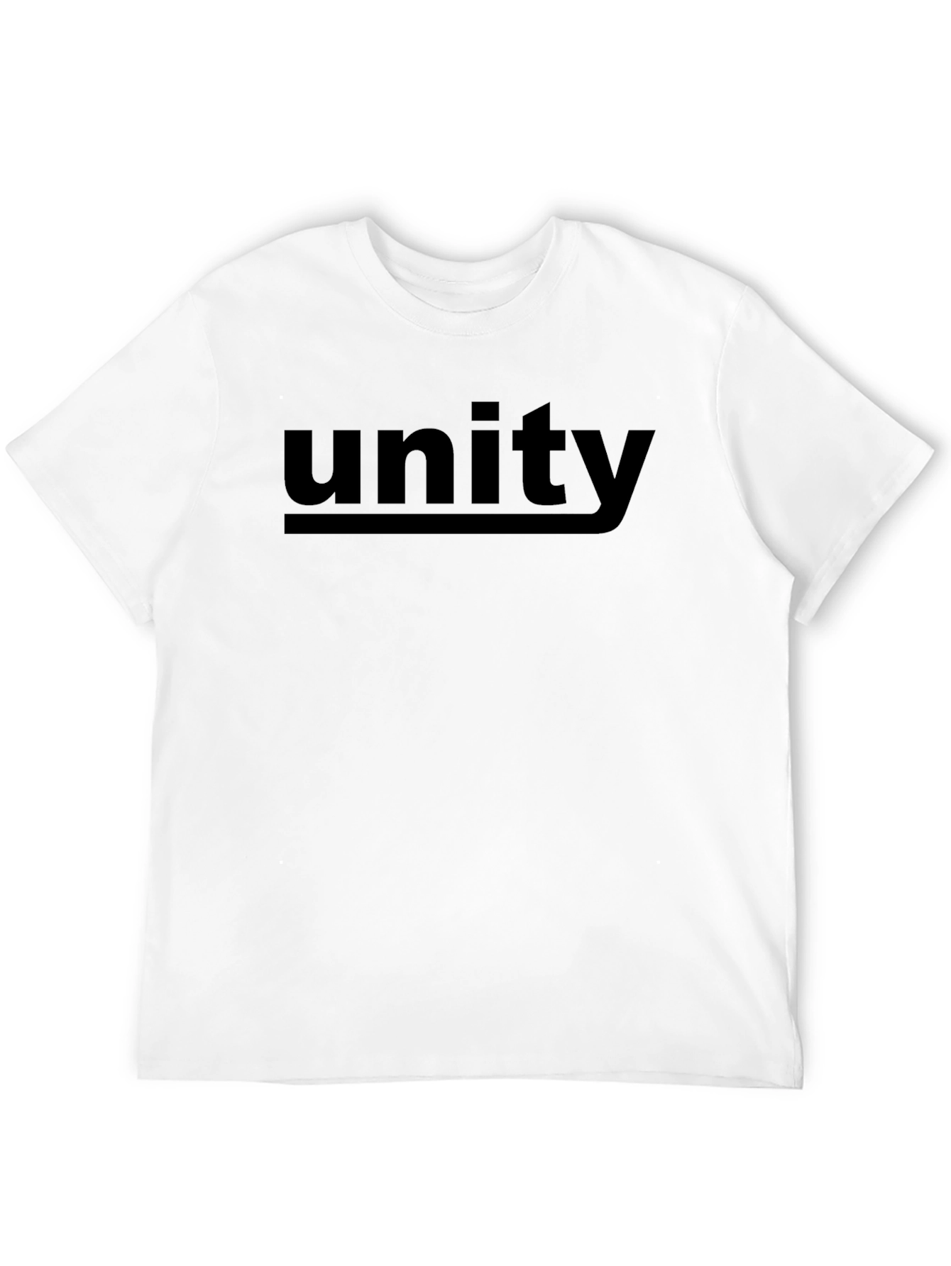Unity Graphic Print Black T-Shirt
