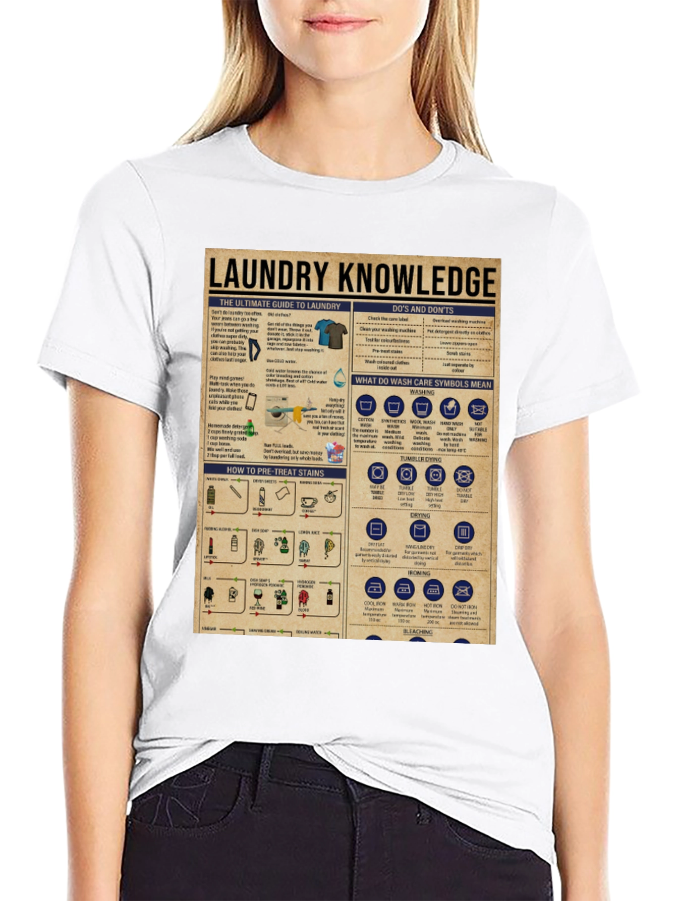 Laundry Knowledge T-Shirt