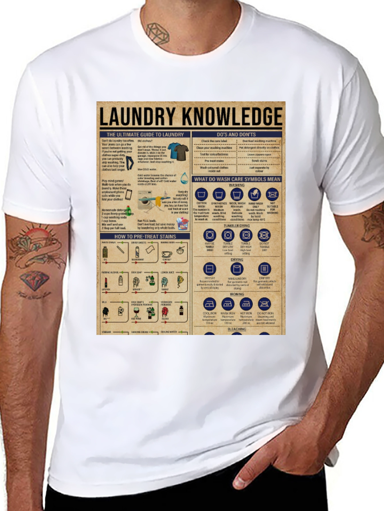 Laundry Knowledge T-Shirt