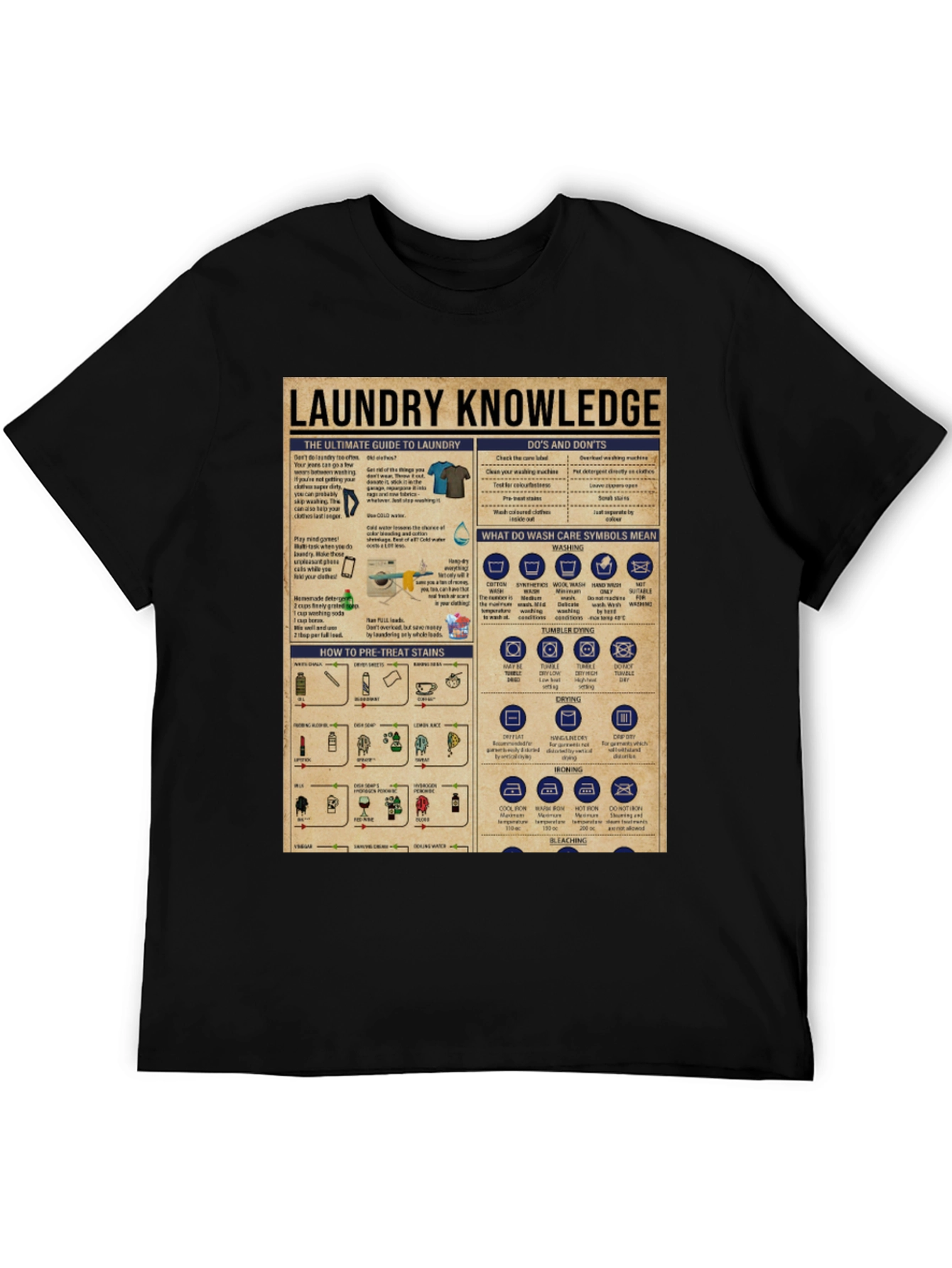 Laundry Knowledge T-Shirt