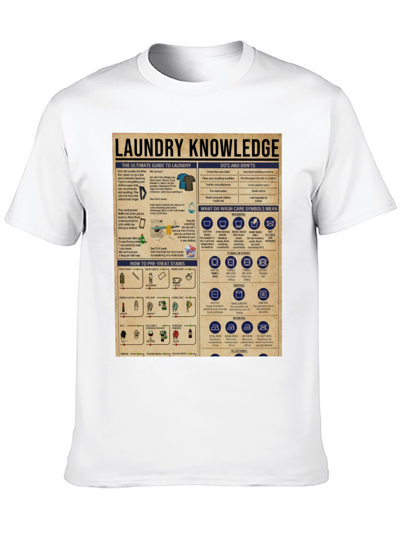 Laundry Knowledge T-Shirt