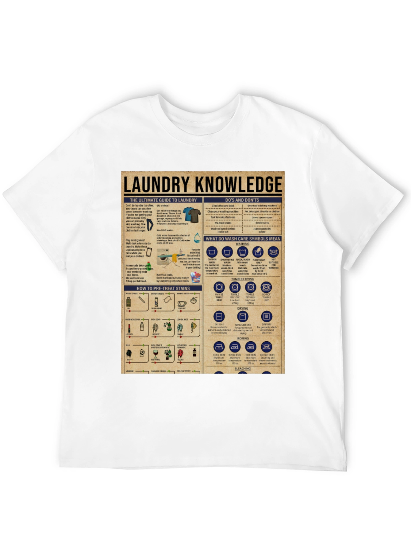 Laundry Knowledge T-Shirt