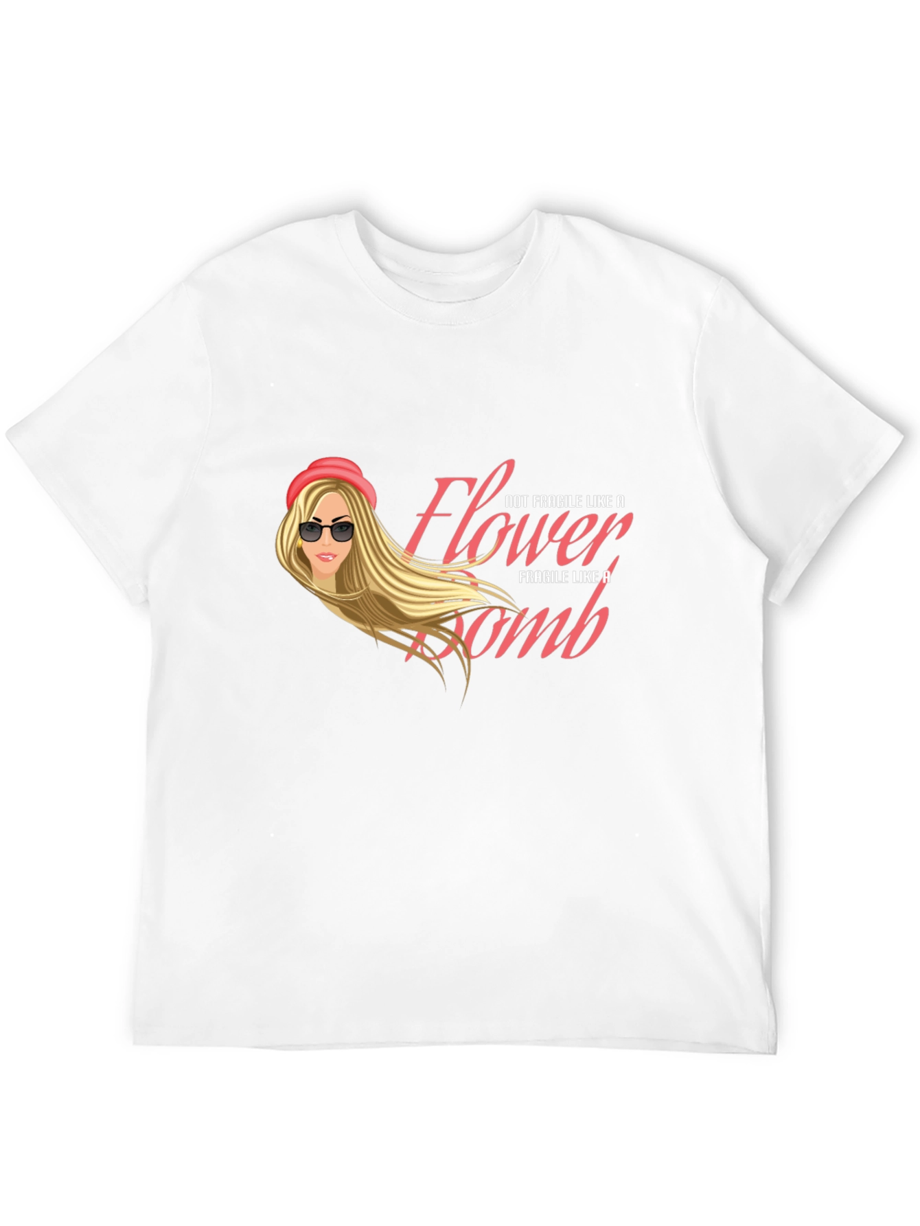 Flower Bomb Graphic Tee - Not Fragile T-Shirt