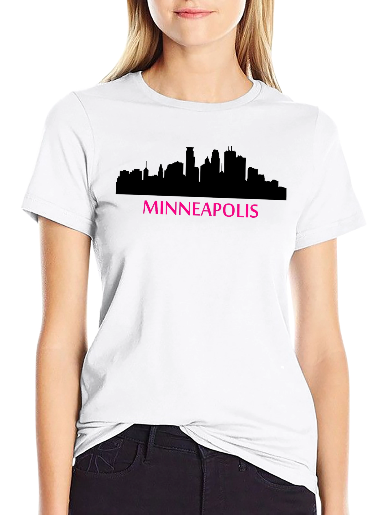 Minneapolis Skyline Graphic T-Shirt