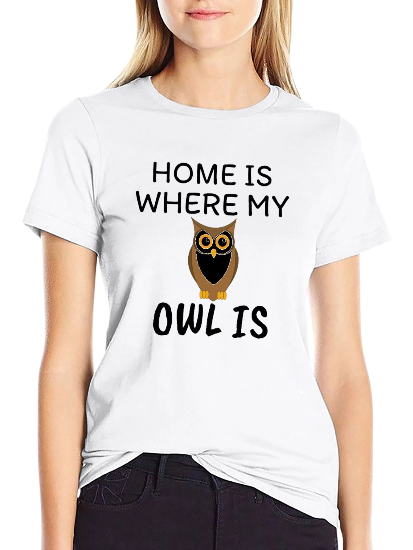 Home is Where My Owl Is T-Shirt