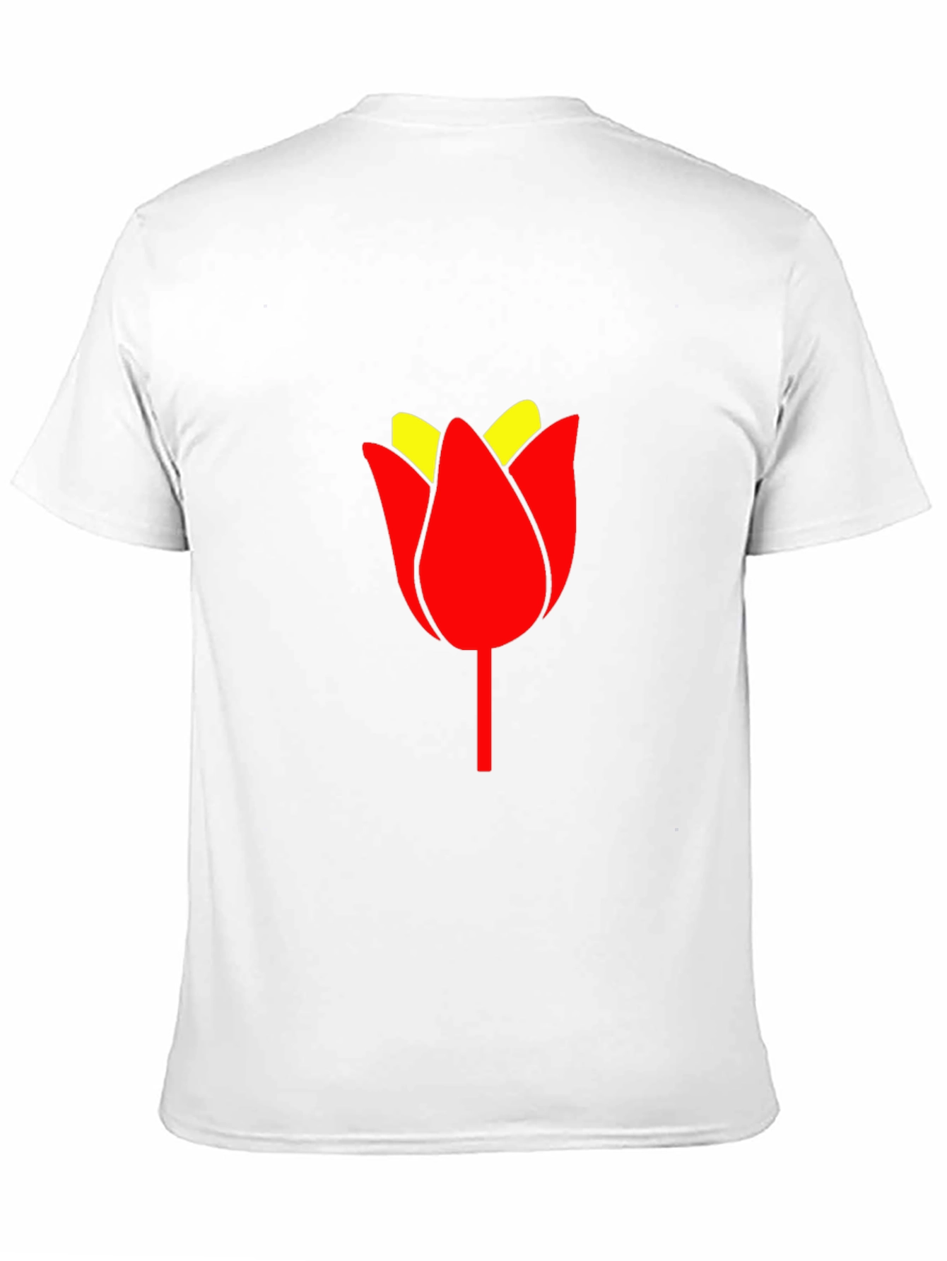 Tulip Graphic Tee - Black Casual Shirt