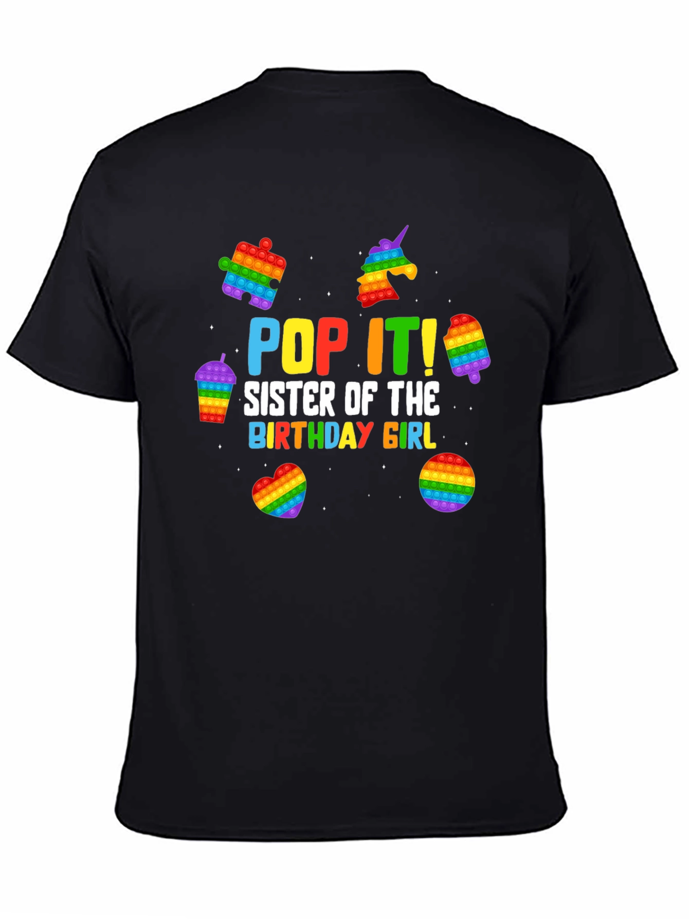 Pop It! Sister of the Birthday Girl T-Shirt