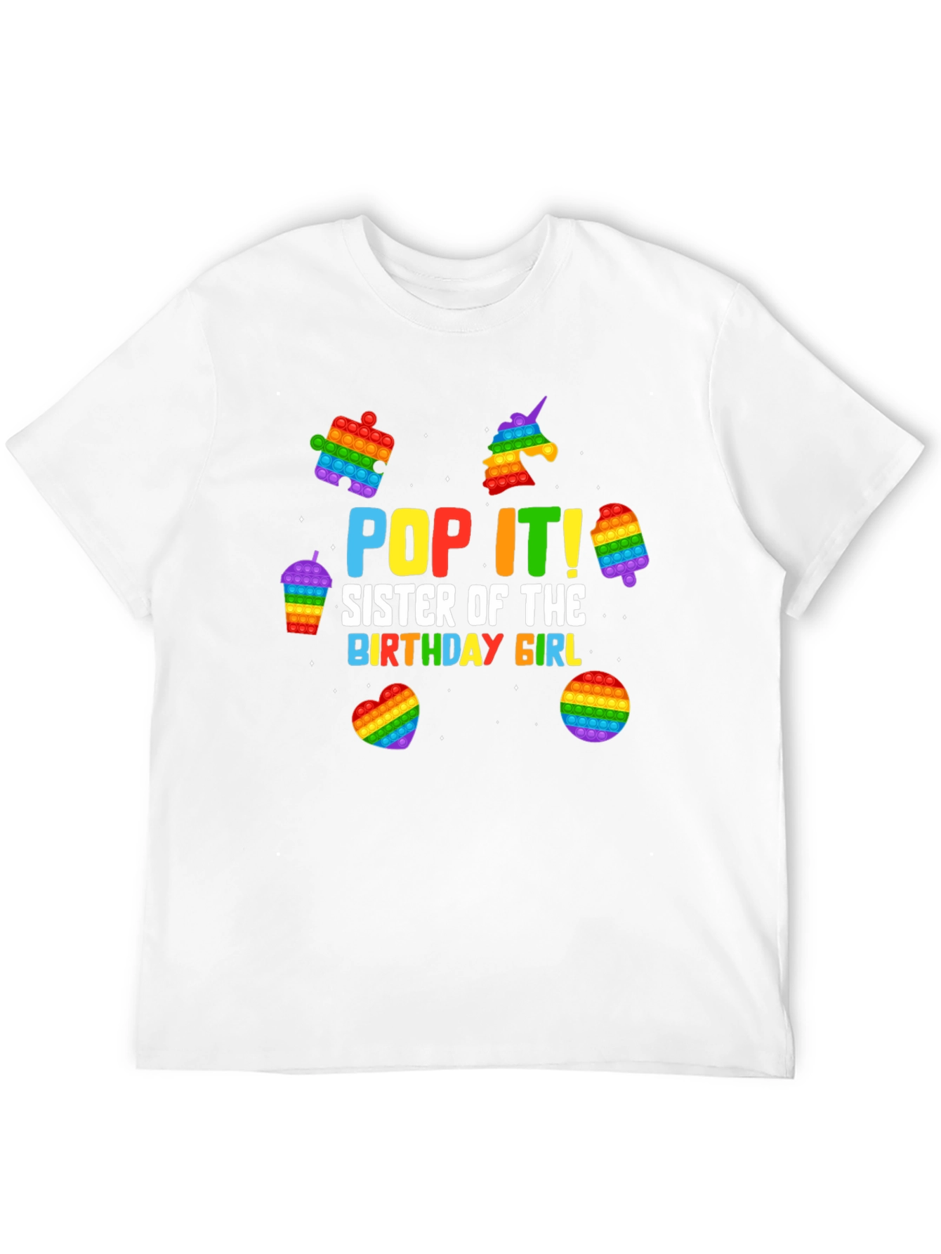 Pop It! Sister of the Birthday Girl T-Shirt