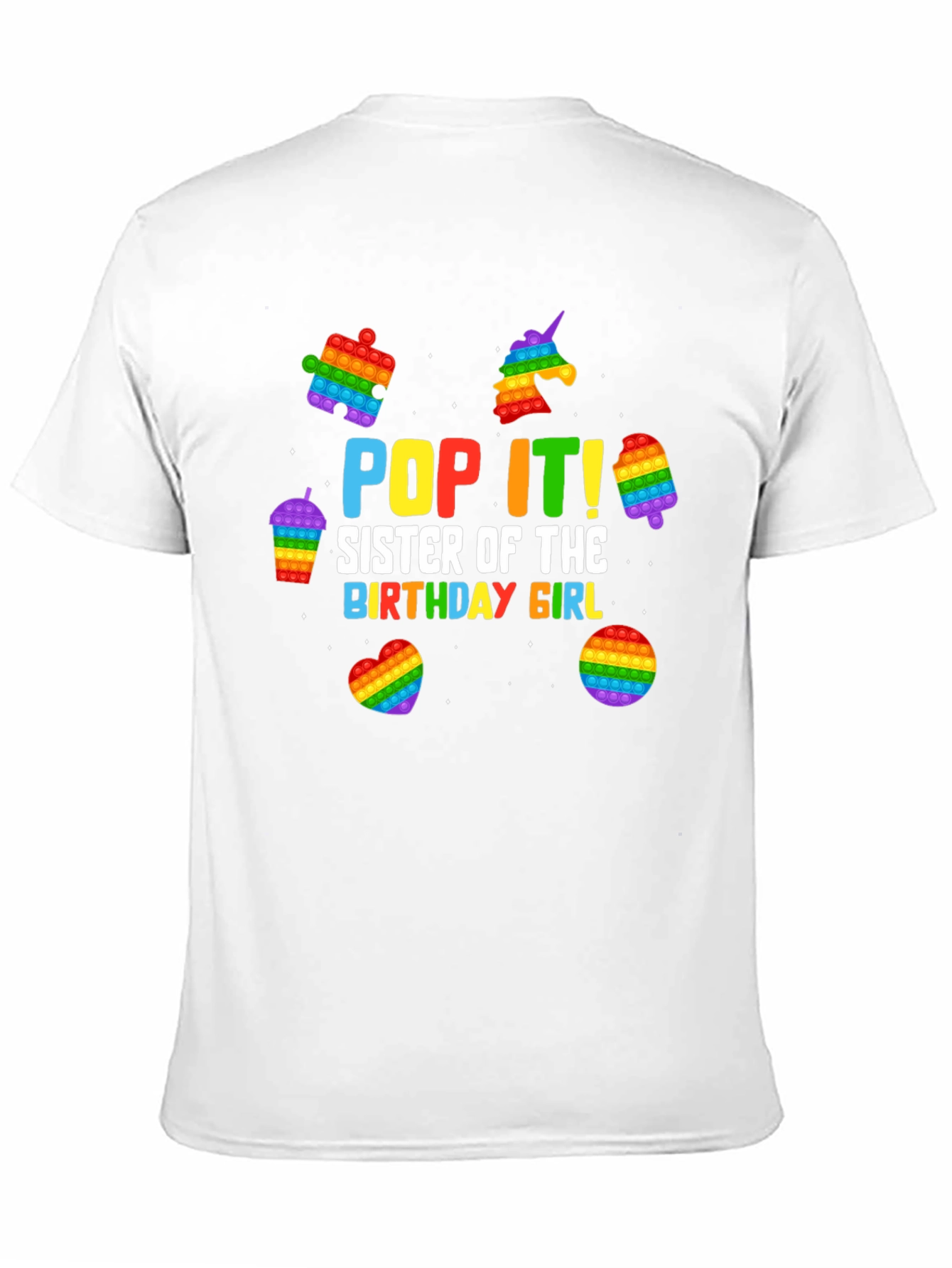 Pop It! Sister of the Birthday Girl T-Shirt